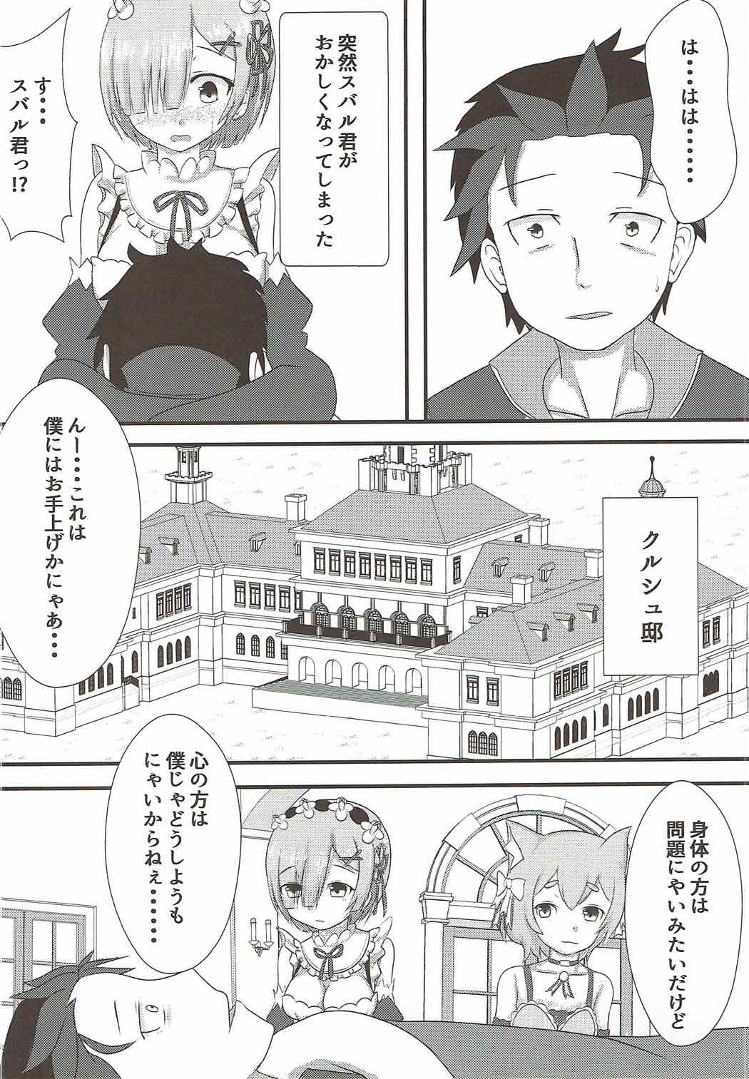 Subaru-kun wa Rem ga Nagusamete Agemasu page 3 full