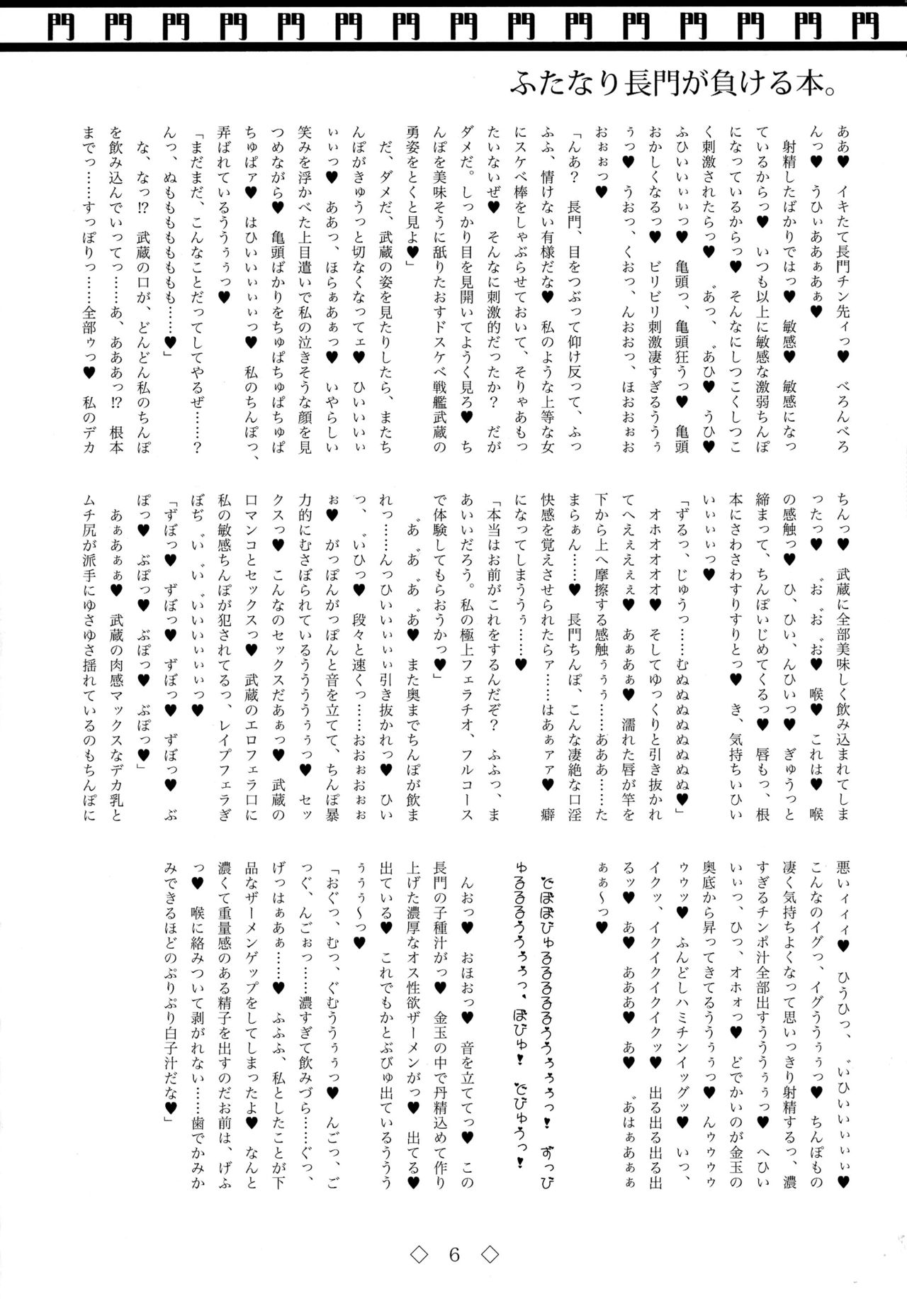 Futanari Nagato ga Makeru hon. page 6 full