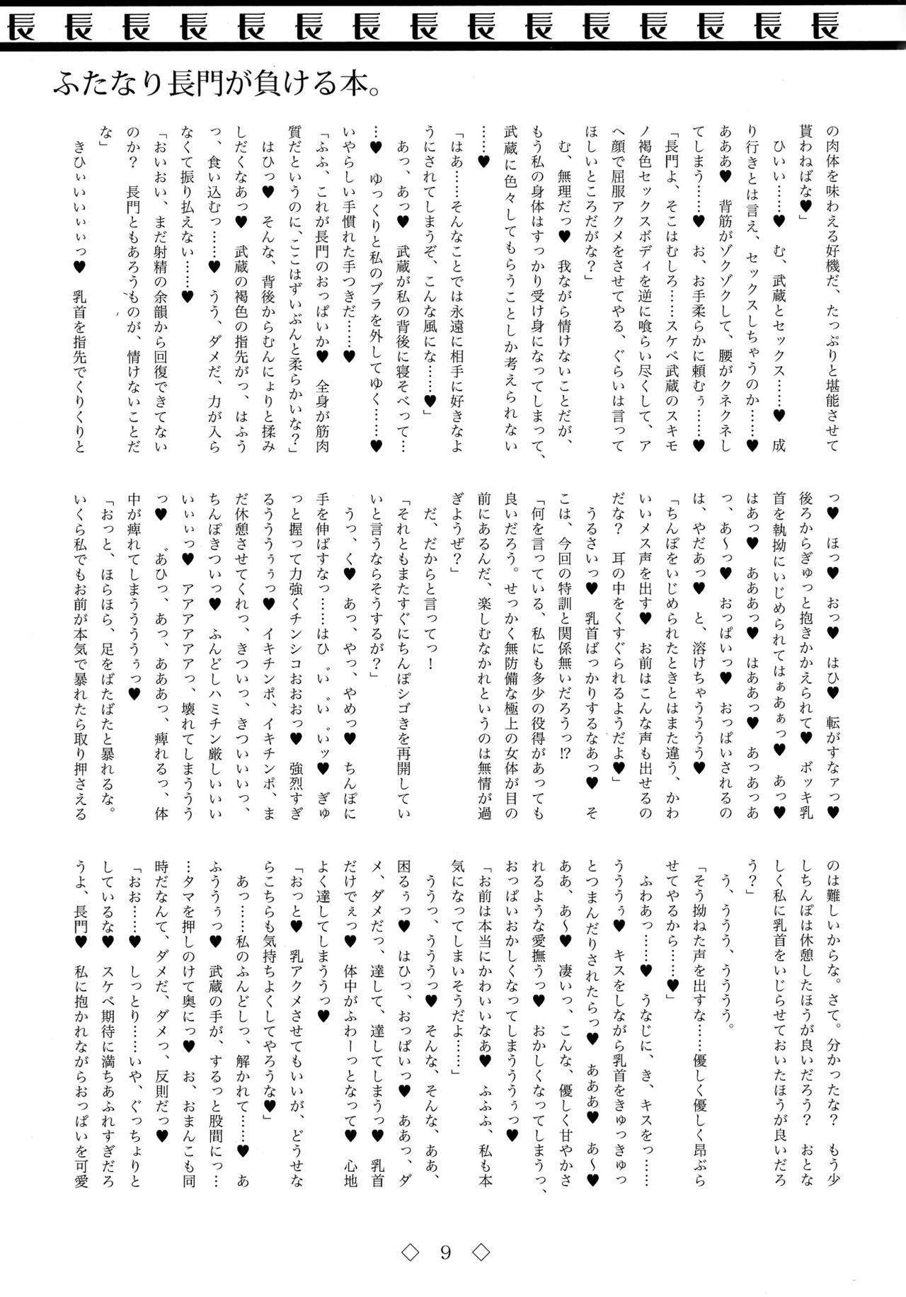 Futanari Nagato ga Makeru hon. page 9 full