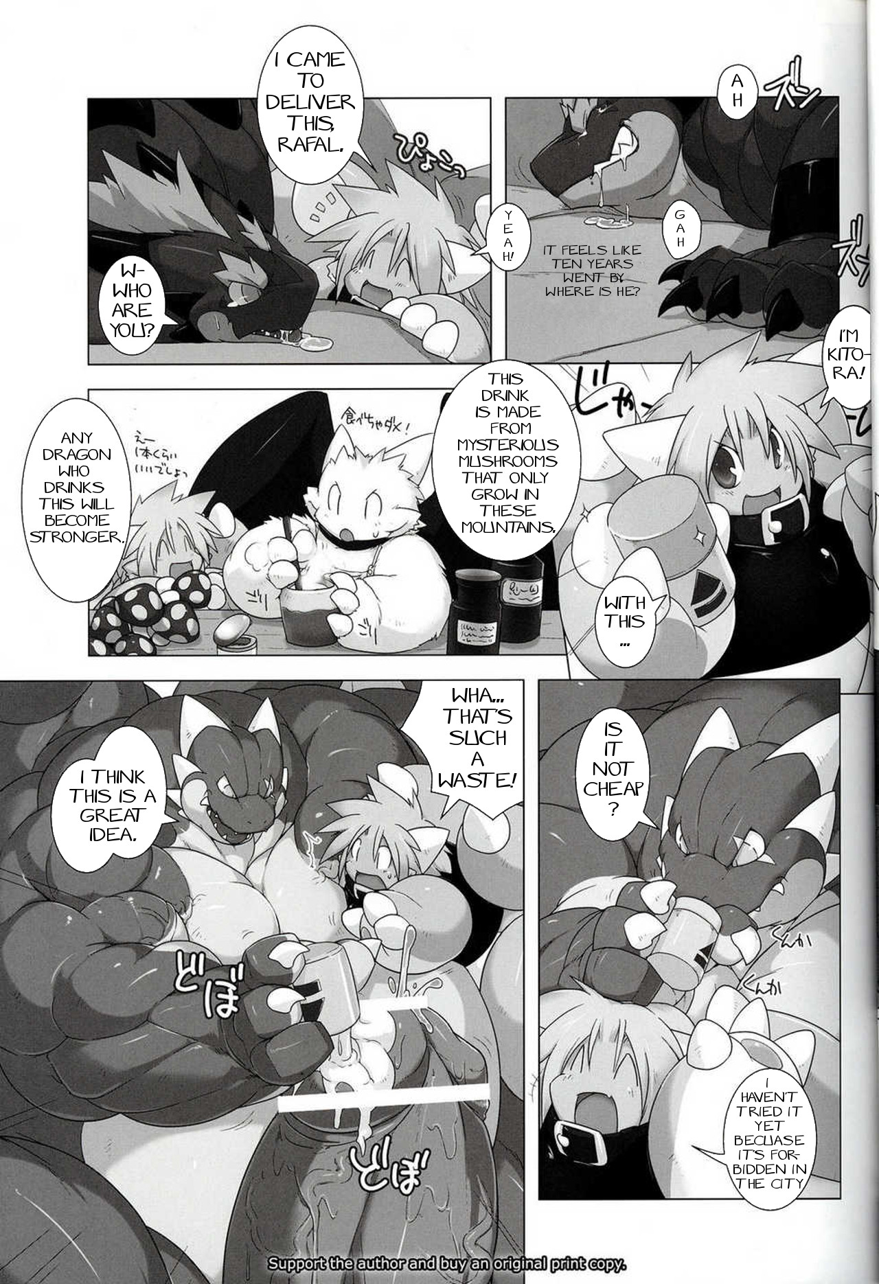 Dragon's visit at the hidden spring page 9 full