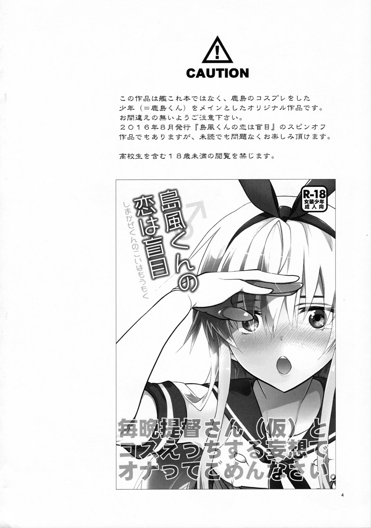 Kashima-kun ni wa Teitoku ga inai page 3 full