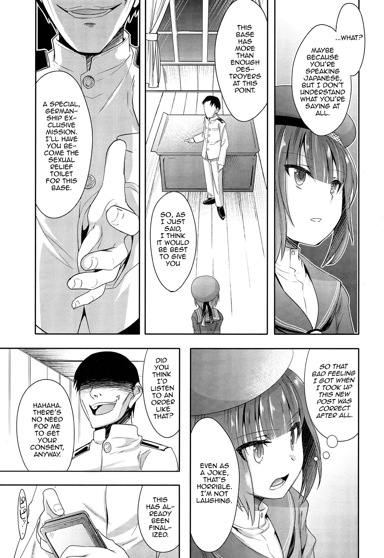 Doitsu Umare no Otokonoko  Kanmusu Doitsu-kan Nikutai Kyousei Sousa page 2 full