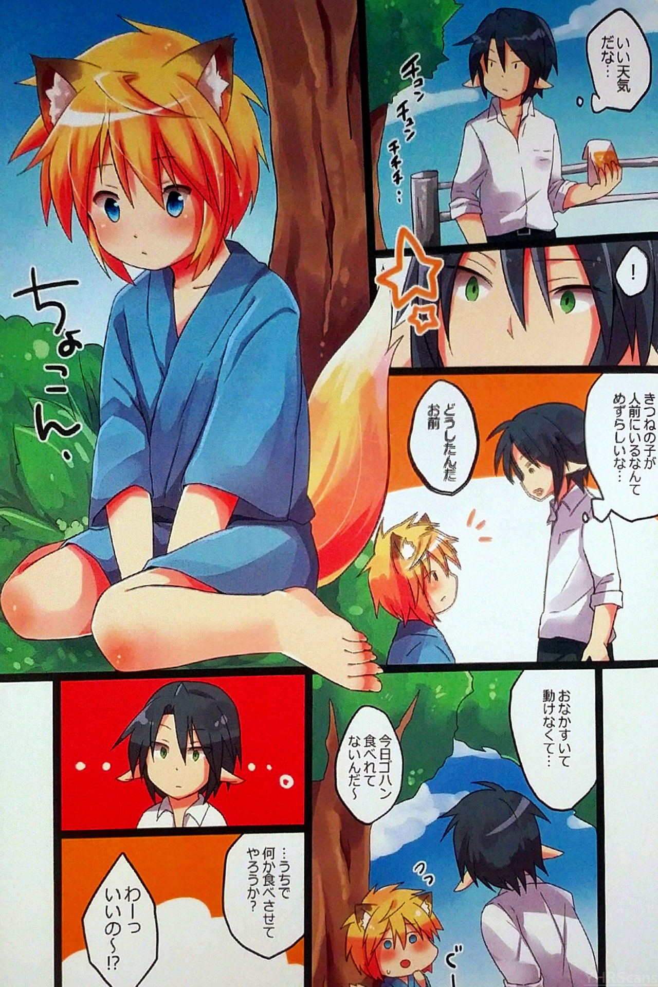 Hatsu! Kogitsune Hiroimashita. page 2 full