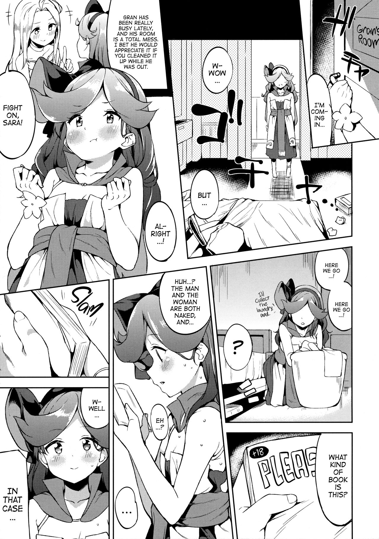 Ikenai Sara-chan | Naughty Sara-chan page 5 full