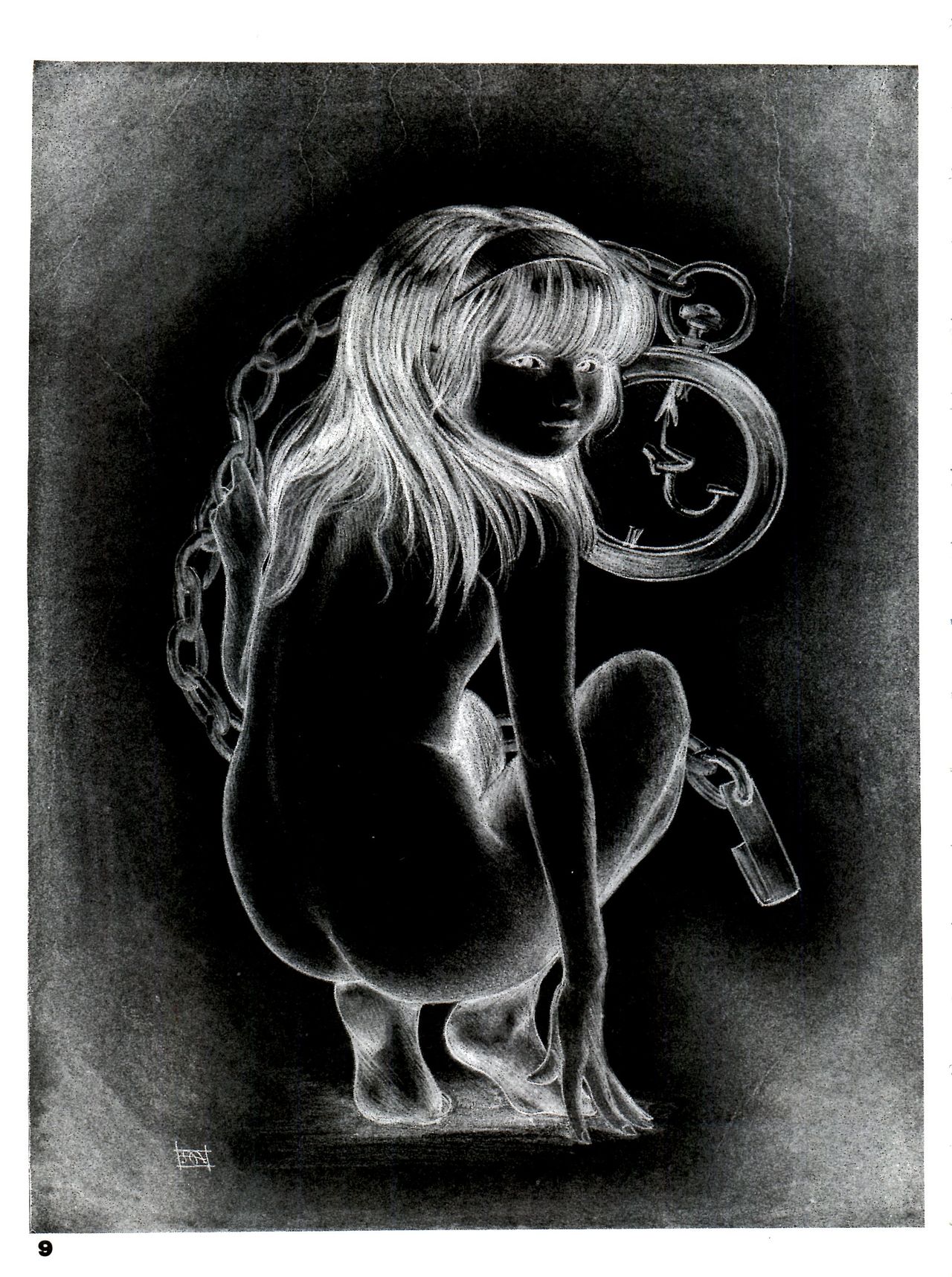 The Secret of Chimatsuriya Bangaihen vol.1 えんぴつ画研究室 page 9 full