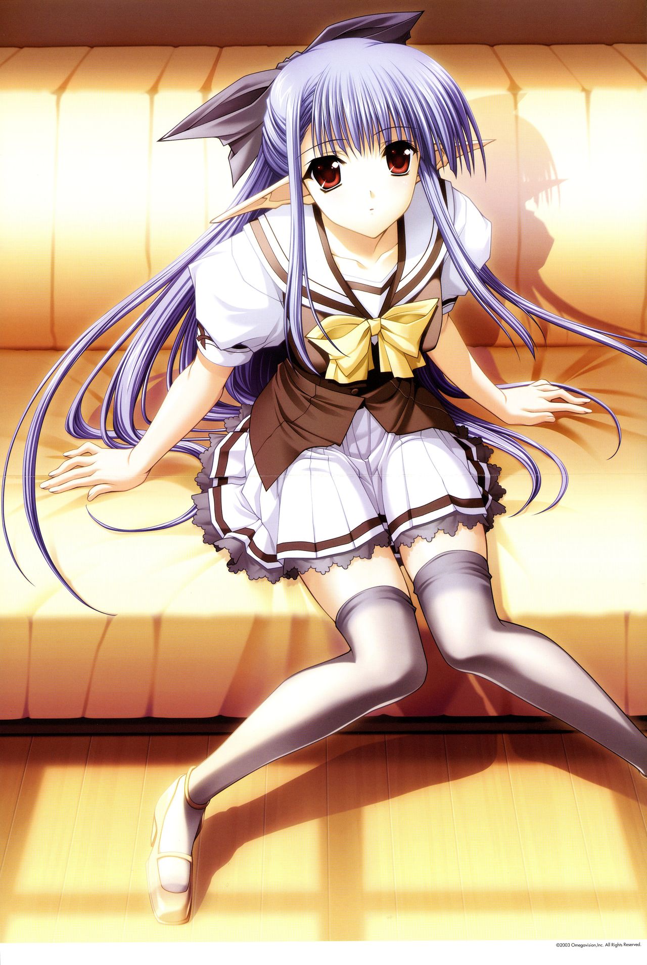 SHUFFLE! First FANBOOK page 4 full