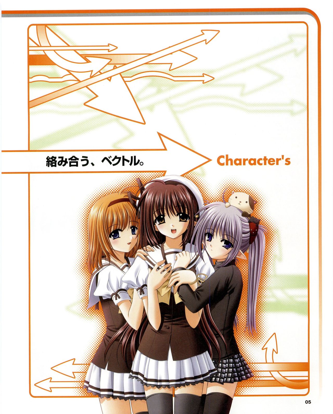 SHUFFLE! First FANBOOK page 9 full