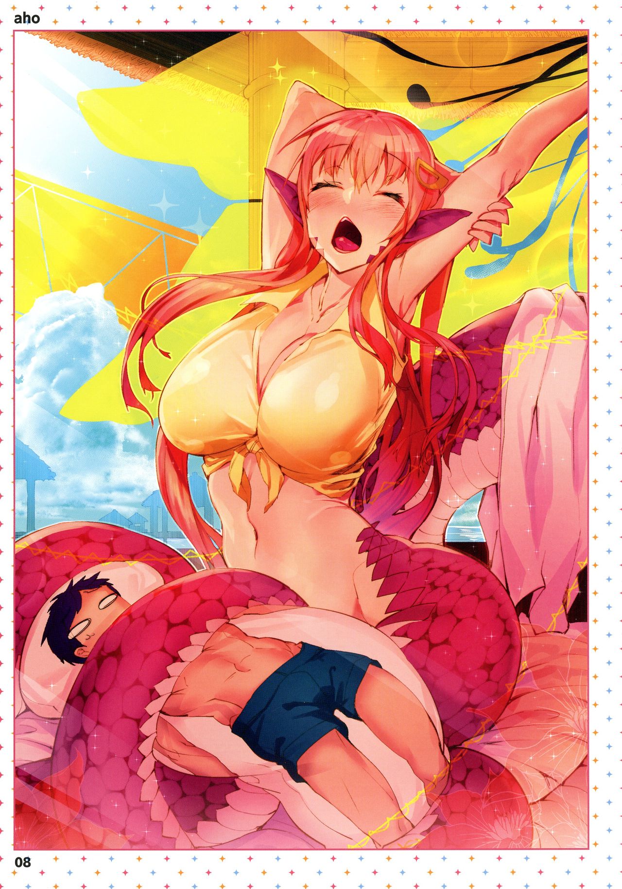 Monster Musume no Iru Nichijou -Everyday Life with Monster Girls- ANOTHER CREATOR VISUAL FAN BOOK page 8 full