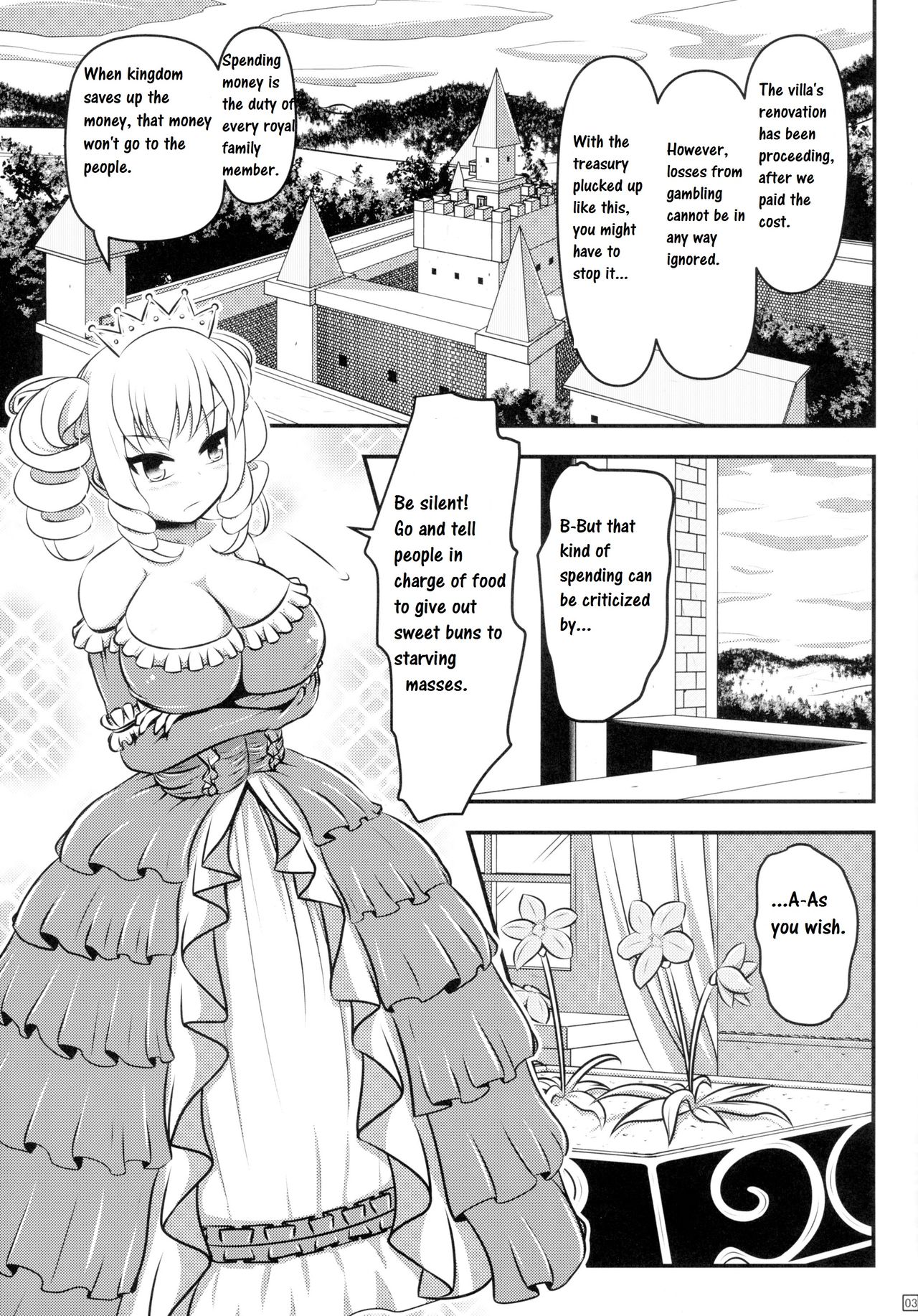 Chou ni Sareta Daruma Hime no Owaranai Funnyuu Sanran page 5 full