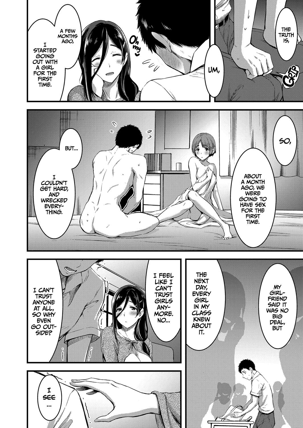 Doutei Tsumamigui Counselor ~Yuujin no Musuko ni Kindan Fudeoroshi~ | The Counselor Who Eats Virgins for Breakfast ~Deflowering Her Friend's Son~   =Dark Mac + CW= page 8 full