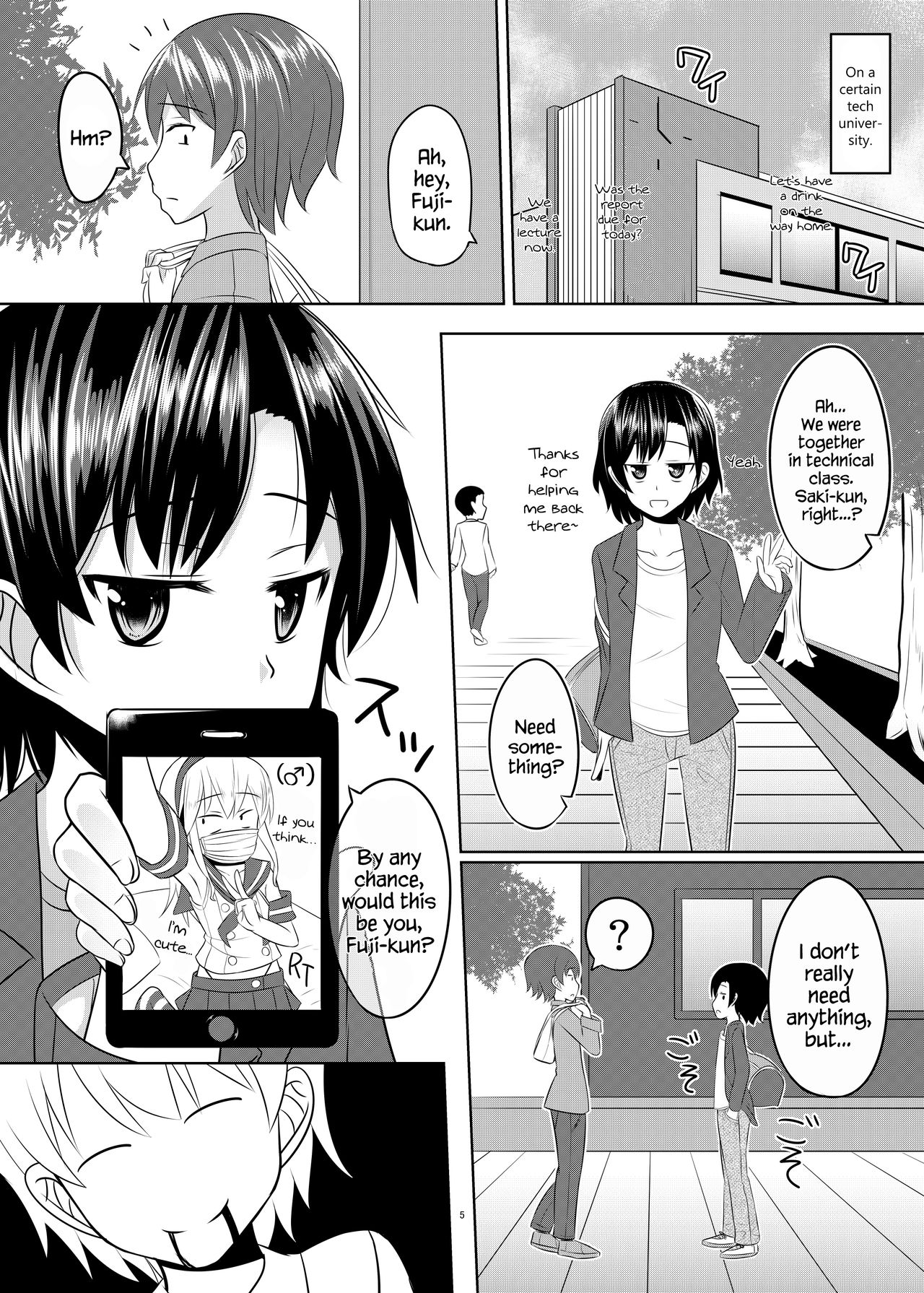 Seiyoku no Sugoi Otokonoko to Tsukiau Koto ni Natta Kekka w page 4 full