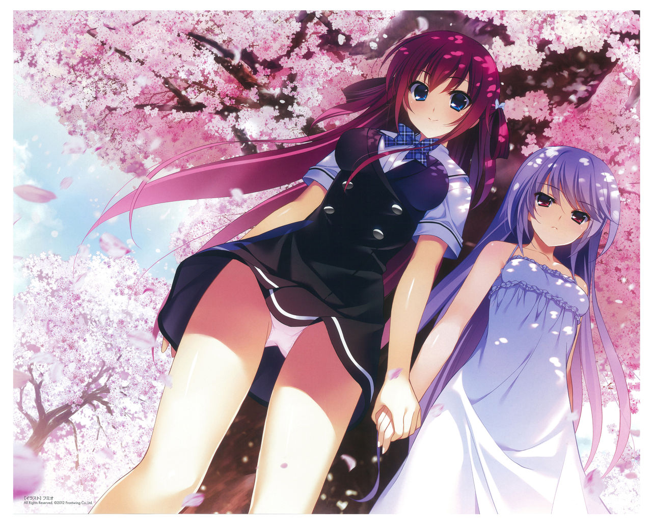 Grisaia no Rakuen Visual Fanbook page 3 full