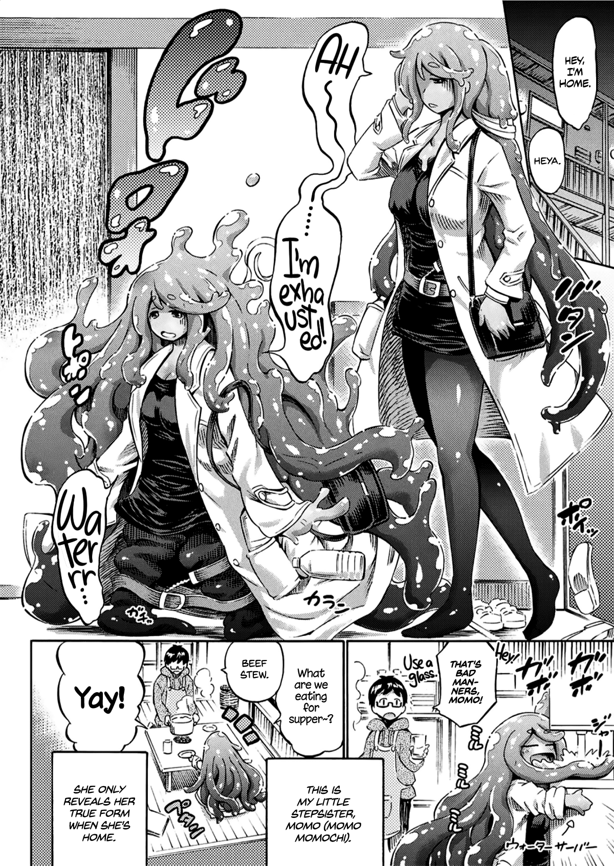 Gimai Sensei Slime Momo-chan | Stepsister Teacher Slimy Momo   =Dark Mac + CW= page 2 full