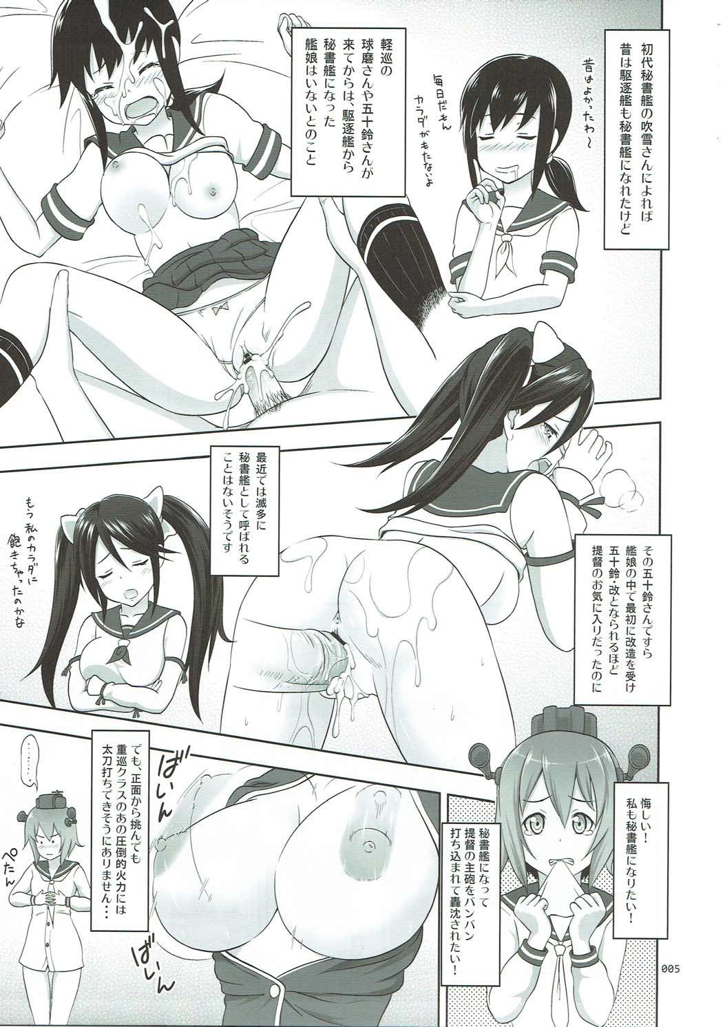 Kanmusu no Usuusu na Ehon  Hen page 4 full