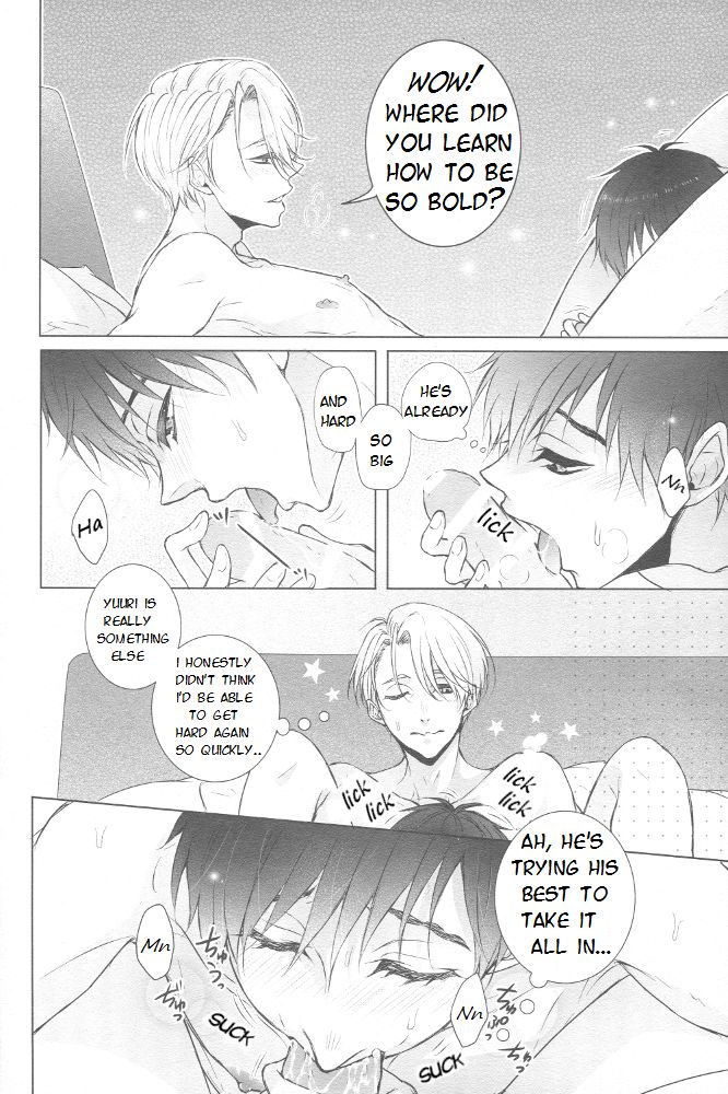 Katsuki Yuuri wa Manzoku Dekinai! | Katsuki Yuuri Can't Be Satisfied! page 7 full