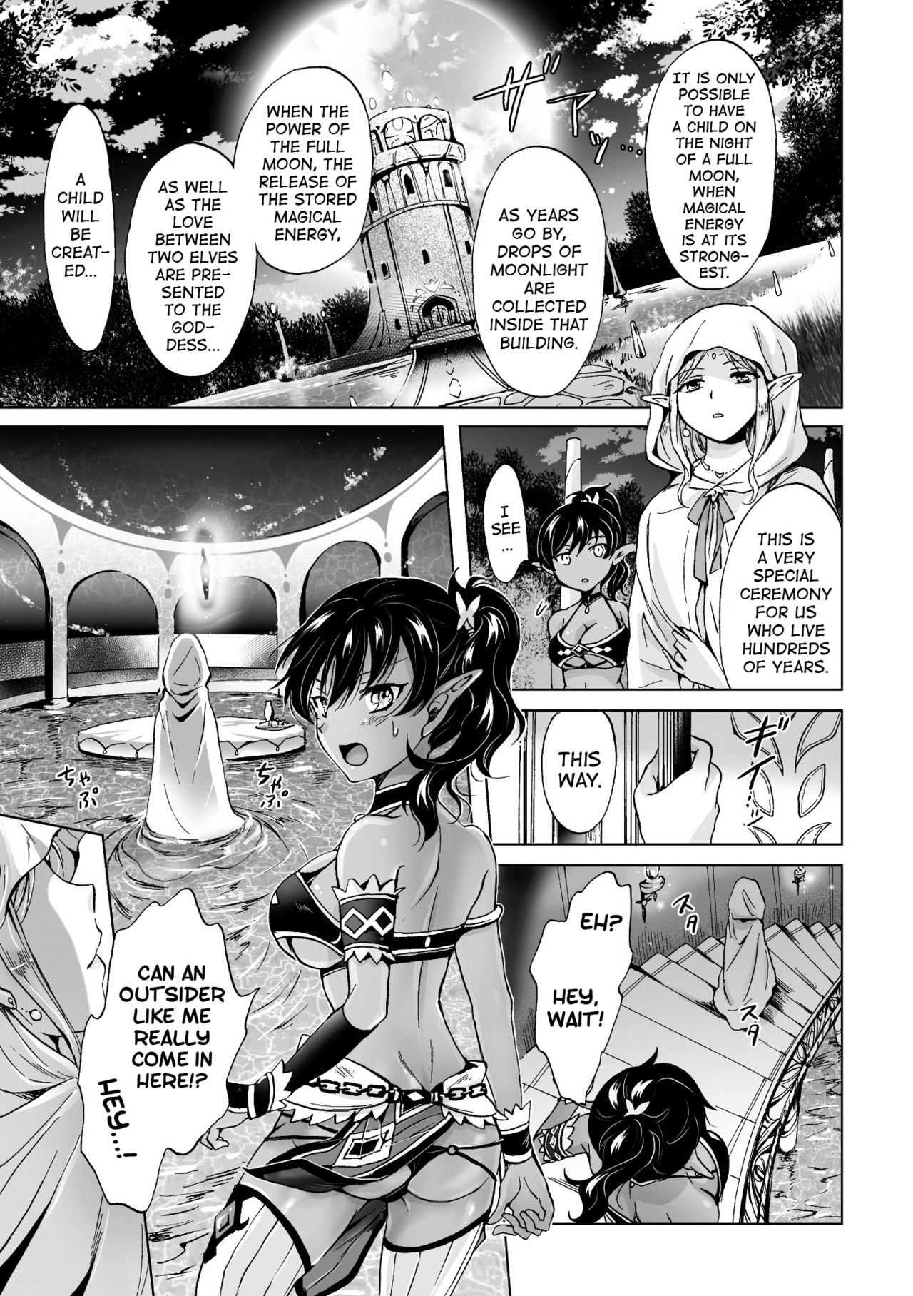 elf ~Tsuki no Mahou~ | Elf ~Magic of the Moon~ page 7 full