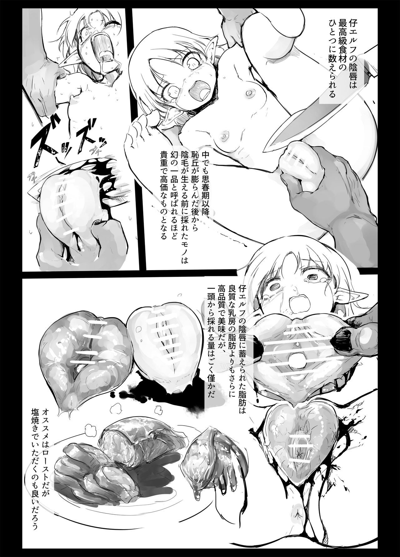 Elf ni Hidoi Koto o suru Hon page 3 full