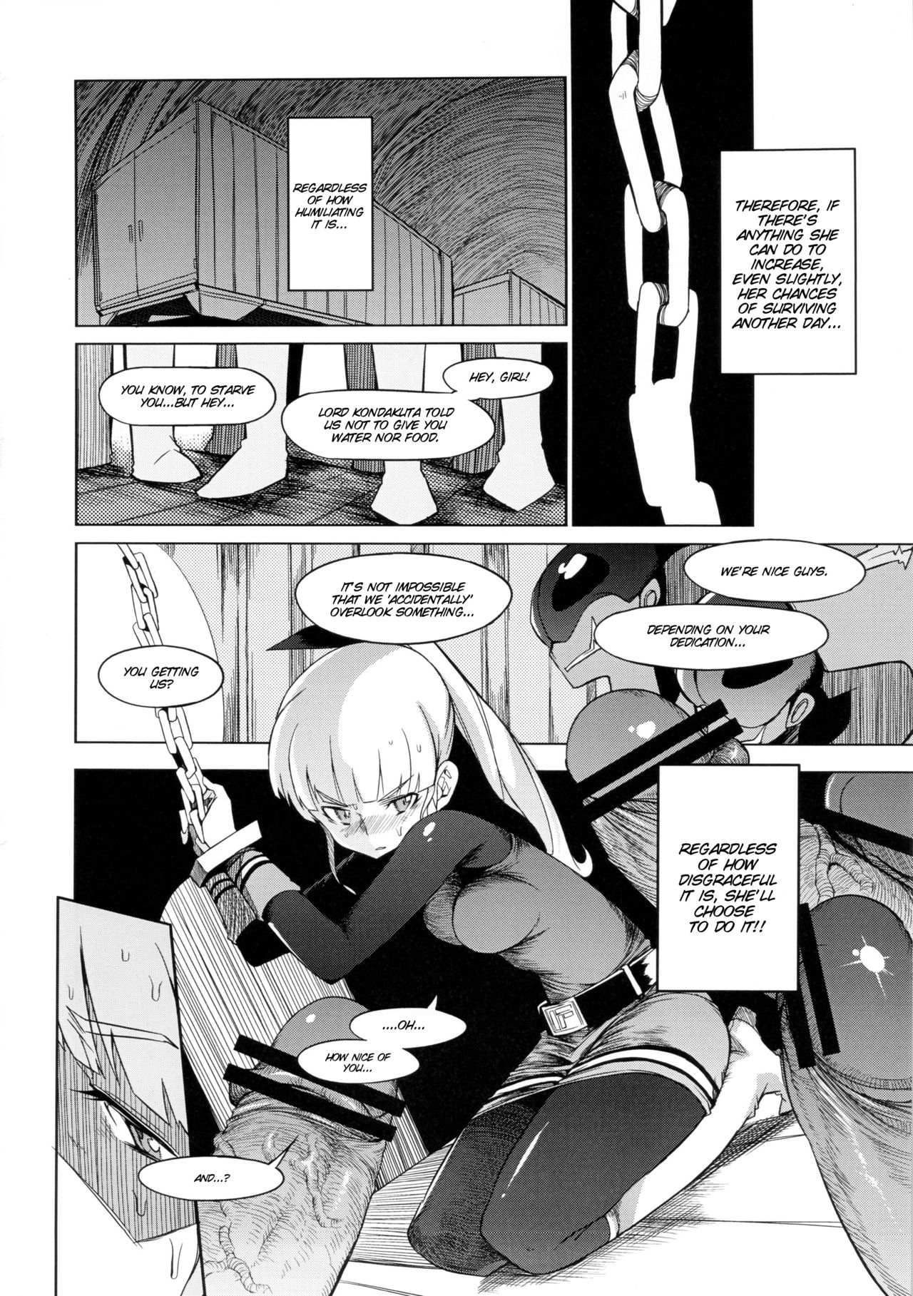 the Pink - Tokusatsu Heroine Tsukamaeta!!! Part A page 8 full