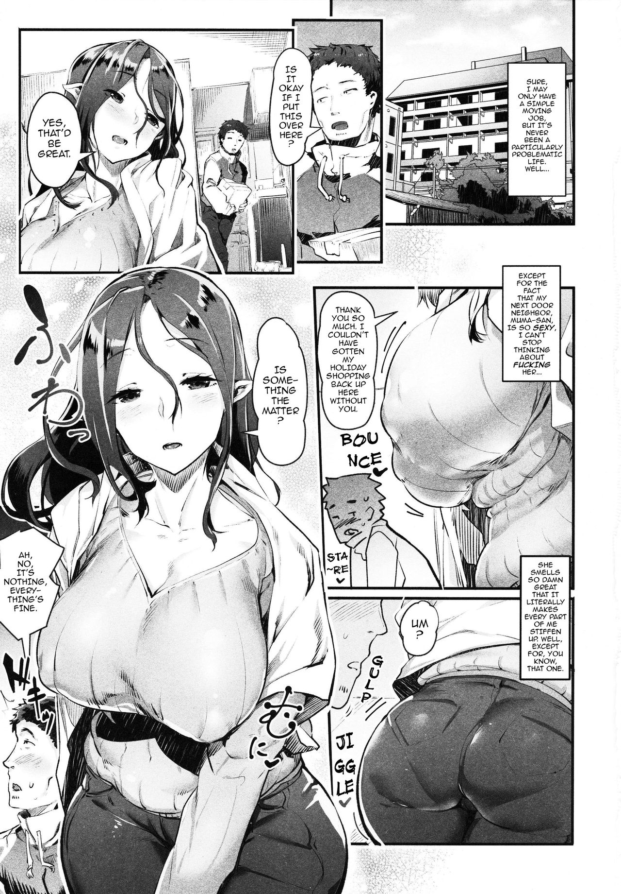 Succubus Miboujin Hirusagari no Himitsu | A Succubus Widow's Afternoon Delight page 2 full