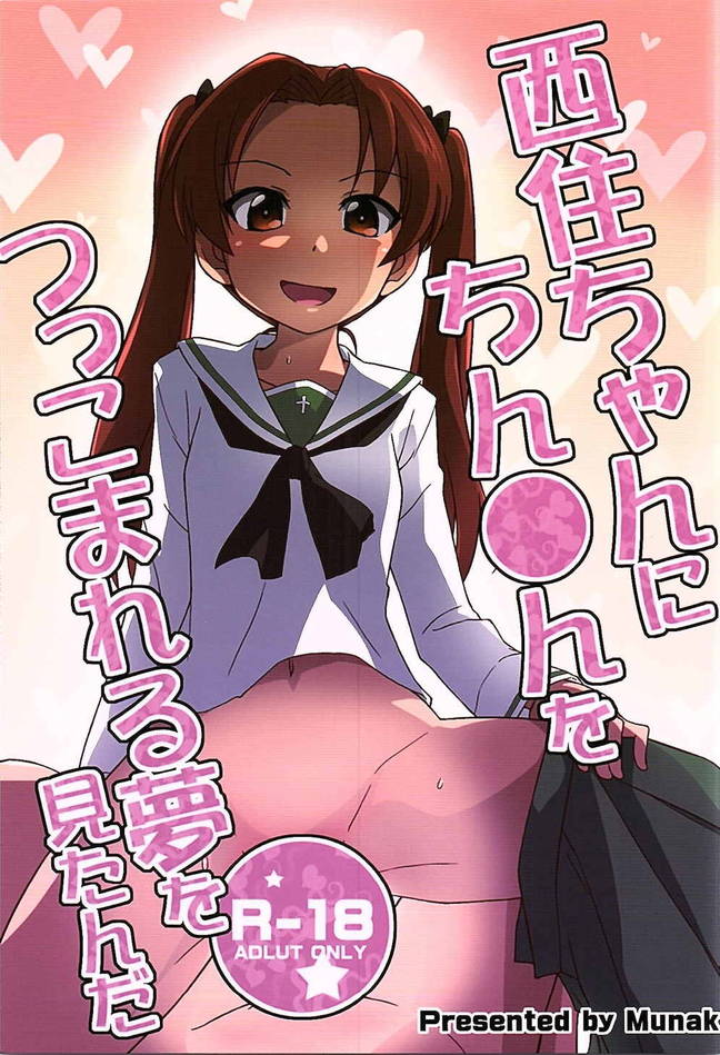 Nishizumi-chan ni Chinchin o Tsukkomareru Yume o Mitanda page 1 full