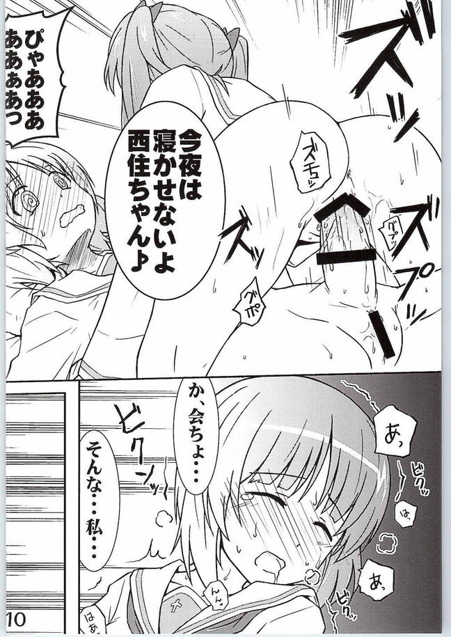 Nishizumi-chan ni Chinchin o Tsukkomareru Yume o Mitanda page 7 full