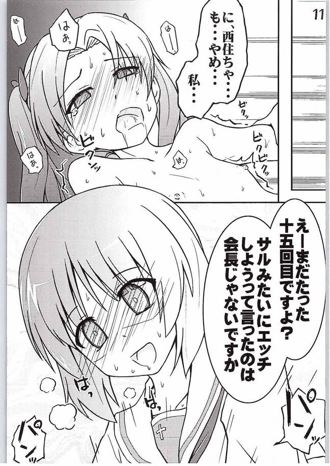 Nishizumi-chan ni Chinchin o Tsukkomareru Yume o Mitanda page 8 full