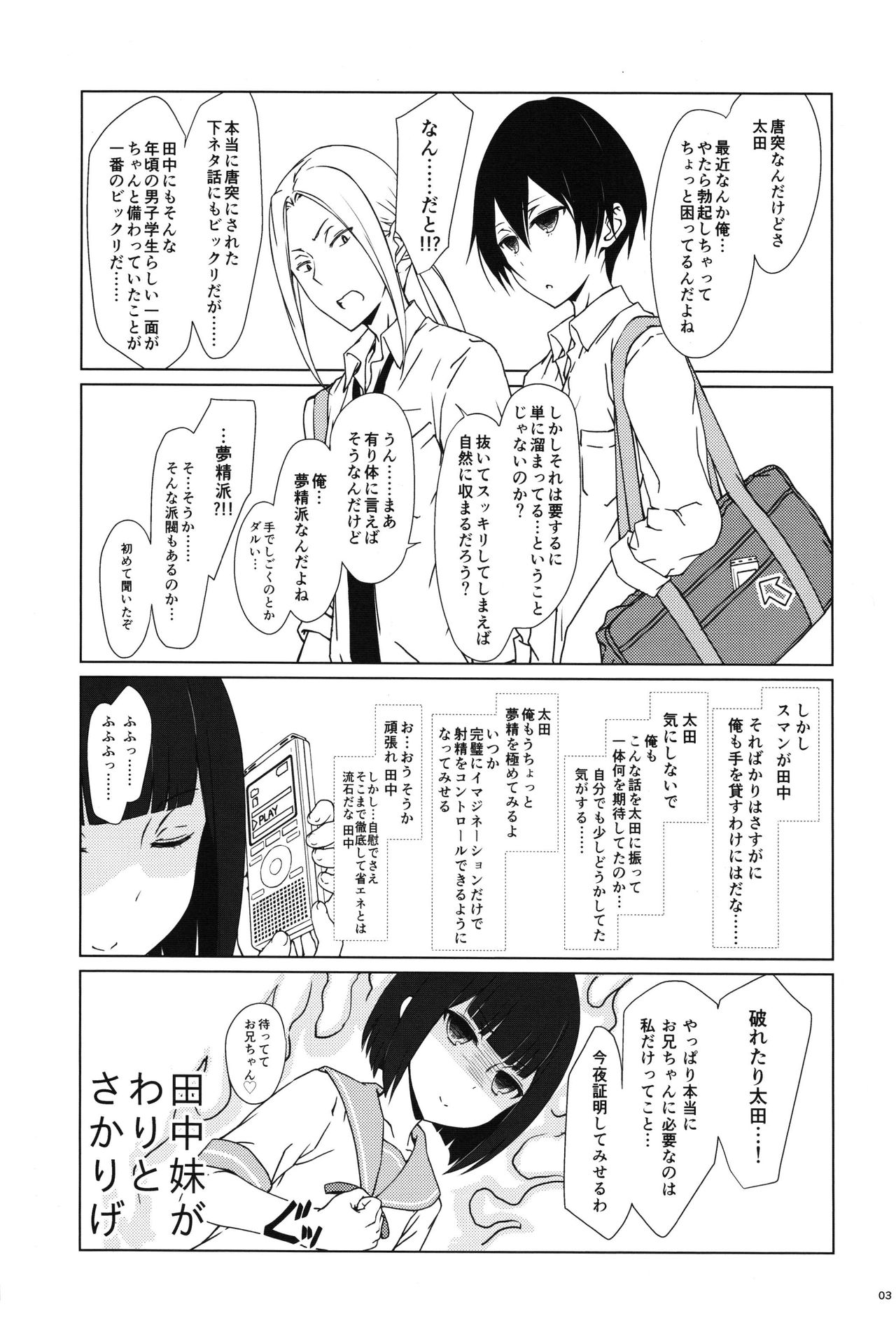 Tanaka Imouto ga Warito Sakarige page 2 full