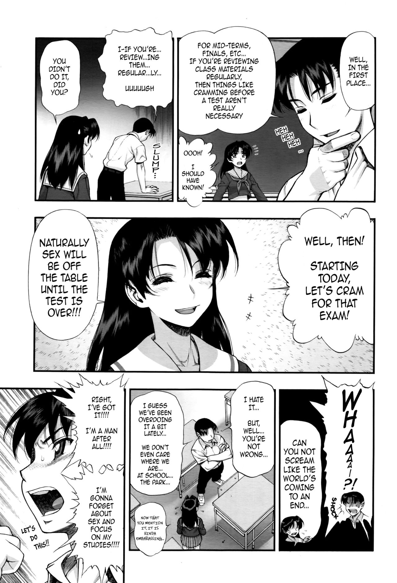 Test Mae no Yuuwaku | Temptation Before The Test page 3 full