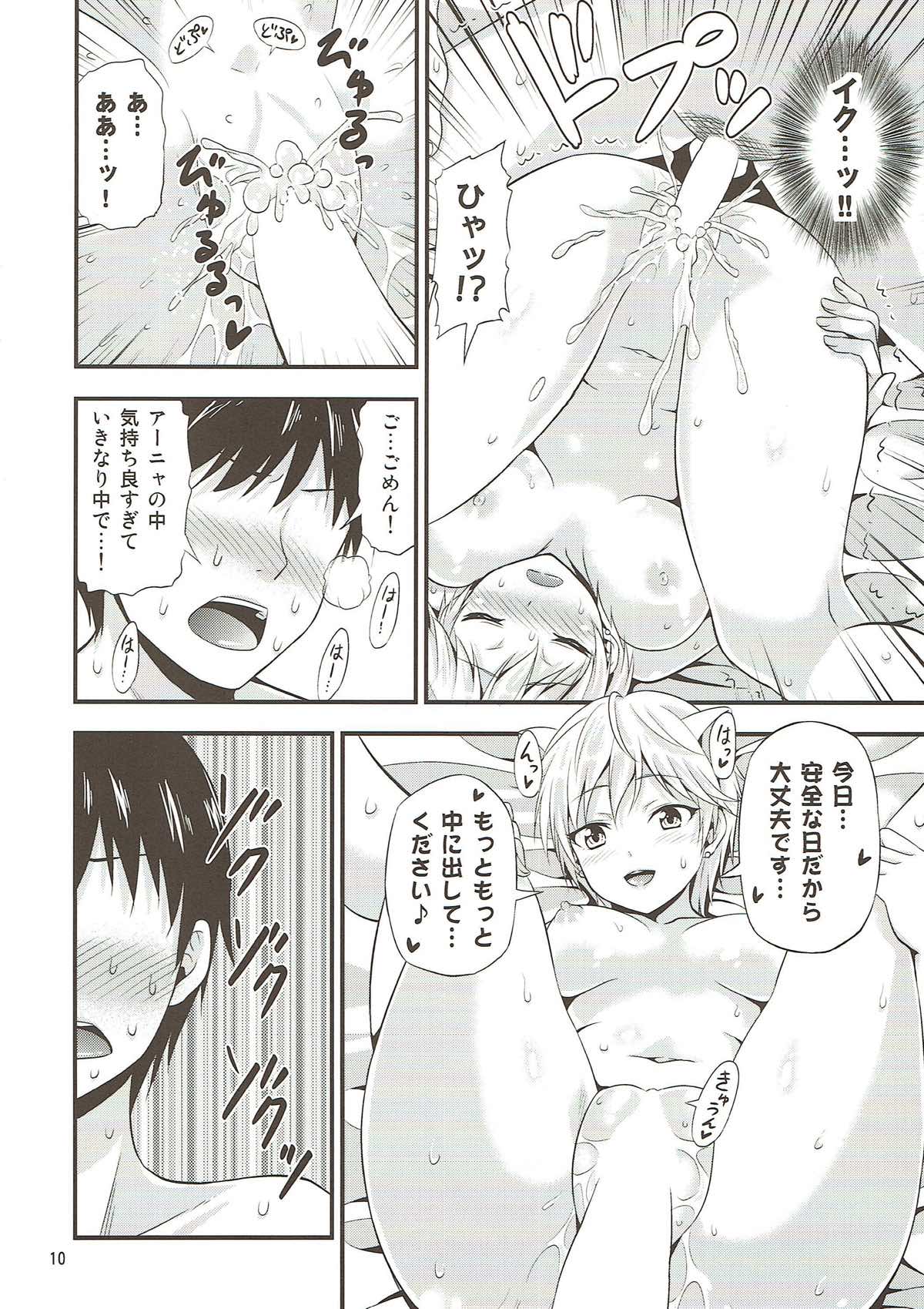 Onedari! Cinderella ~Miku-nyan to Aanya no Zecchou Gohoushi de Spasibo Nyan~ page 9 full