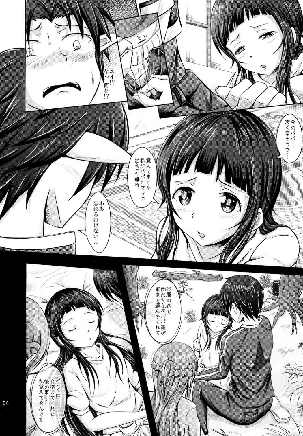 Asuna no Kokoro Yui no Kimochi page 3 full