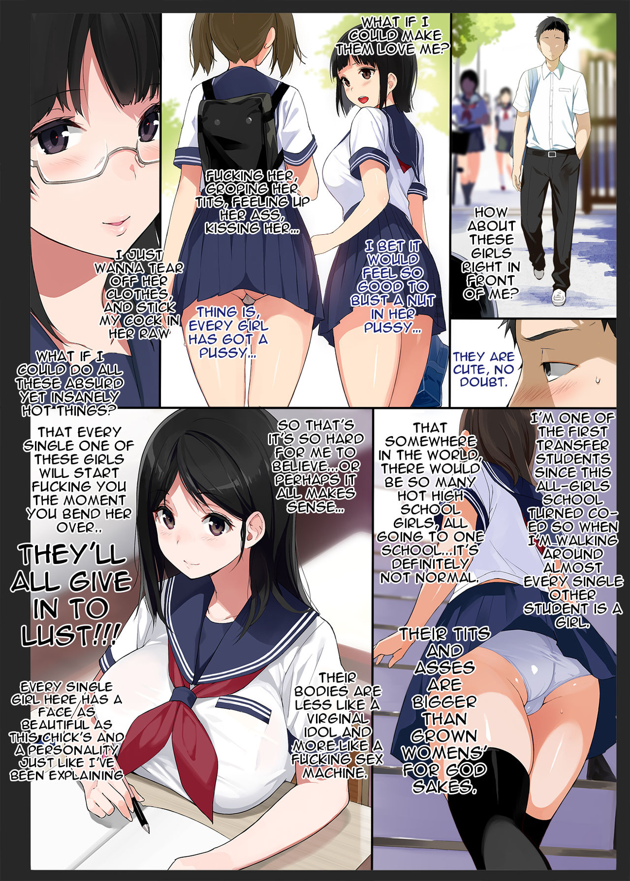 Bokura wa Yarimakuru, Kimochi Ii kara. | We fuck like rabbits, Just cause it feels so good! page 3 full