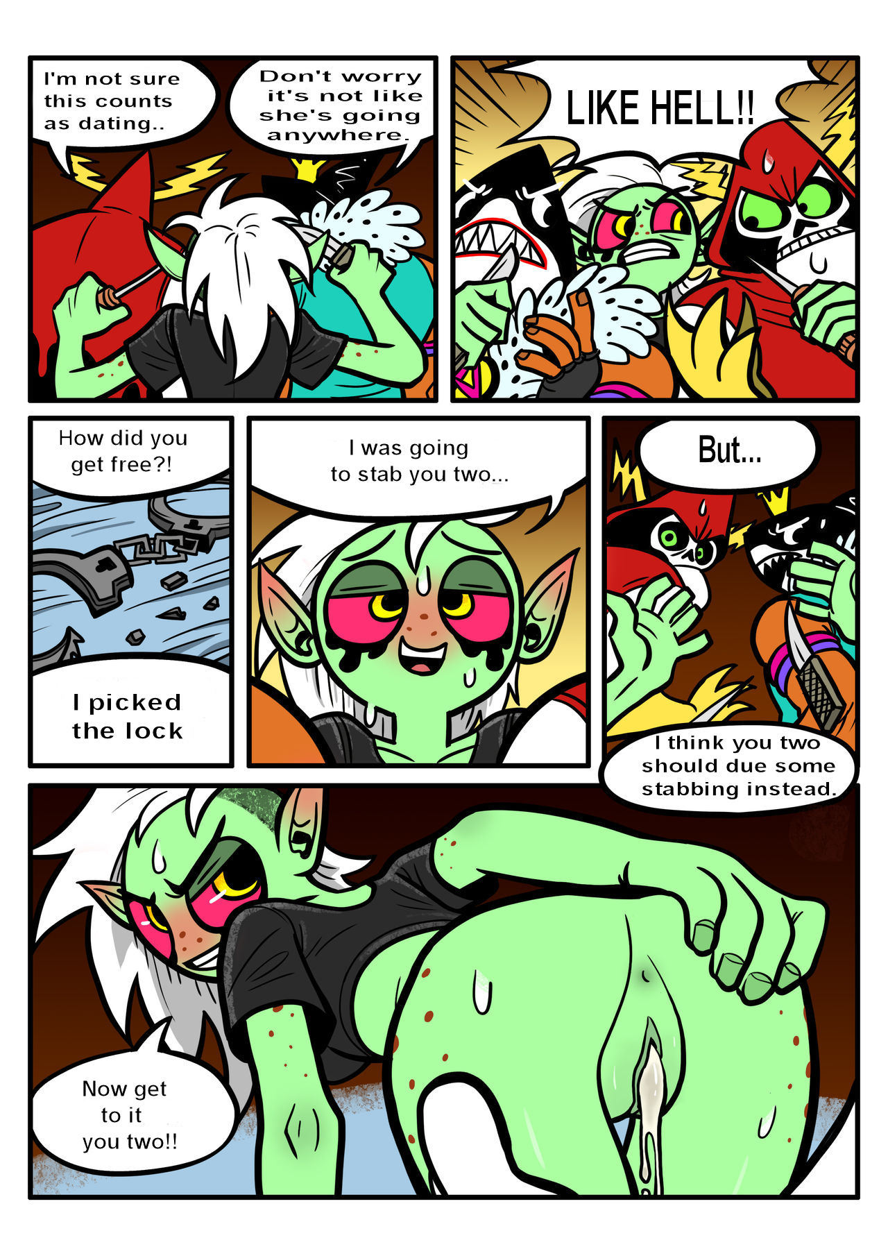 Dominator's Double Date!! page 8 full