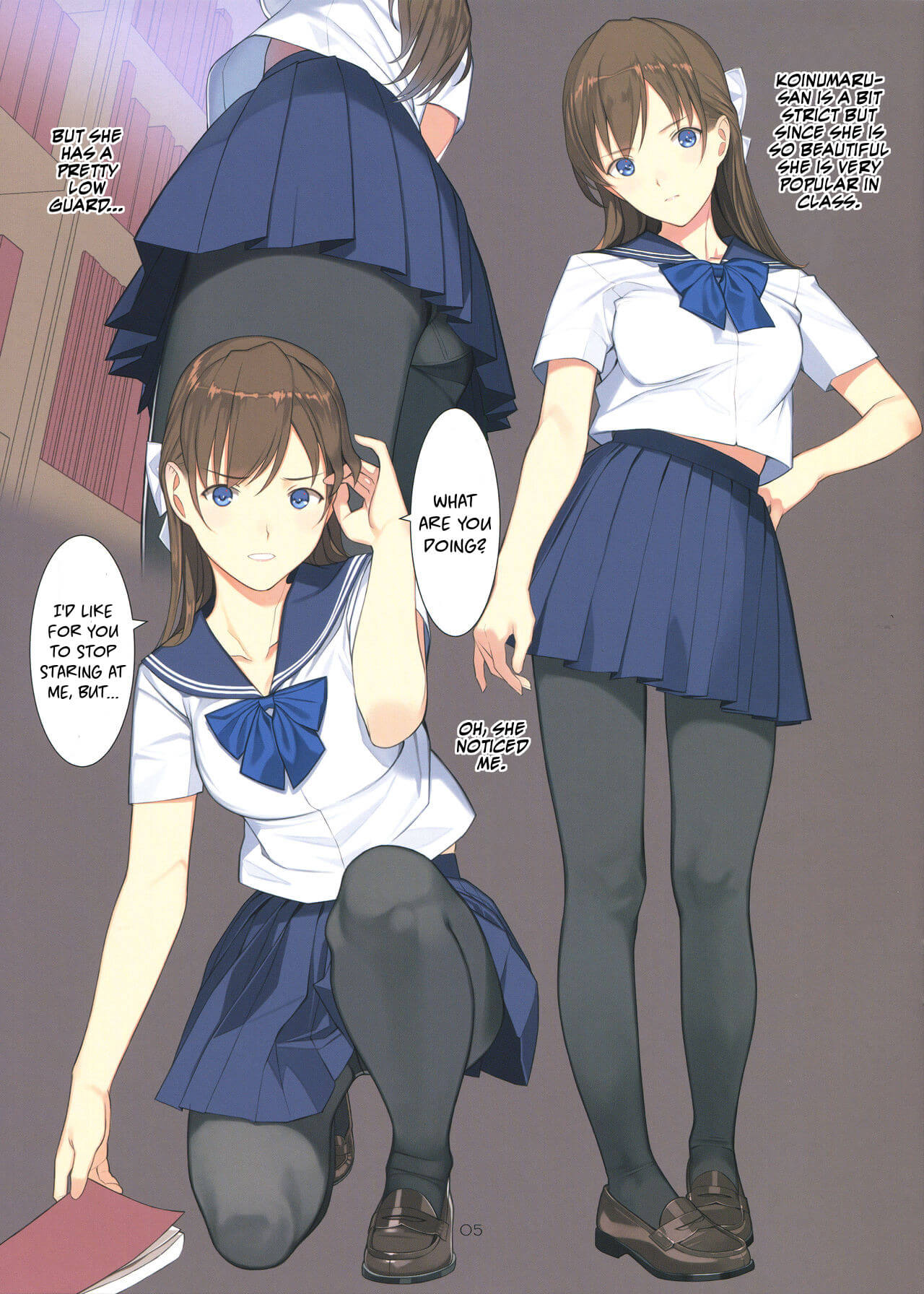 Koinumaru-san wa Gokigen Naname | Ms. Koinumaru is in a bad mood page 4 full