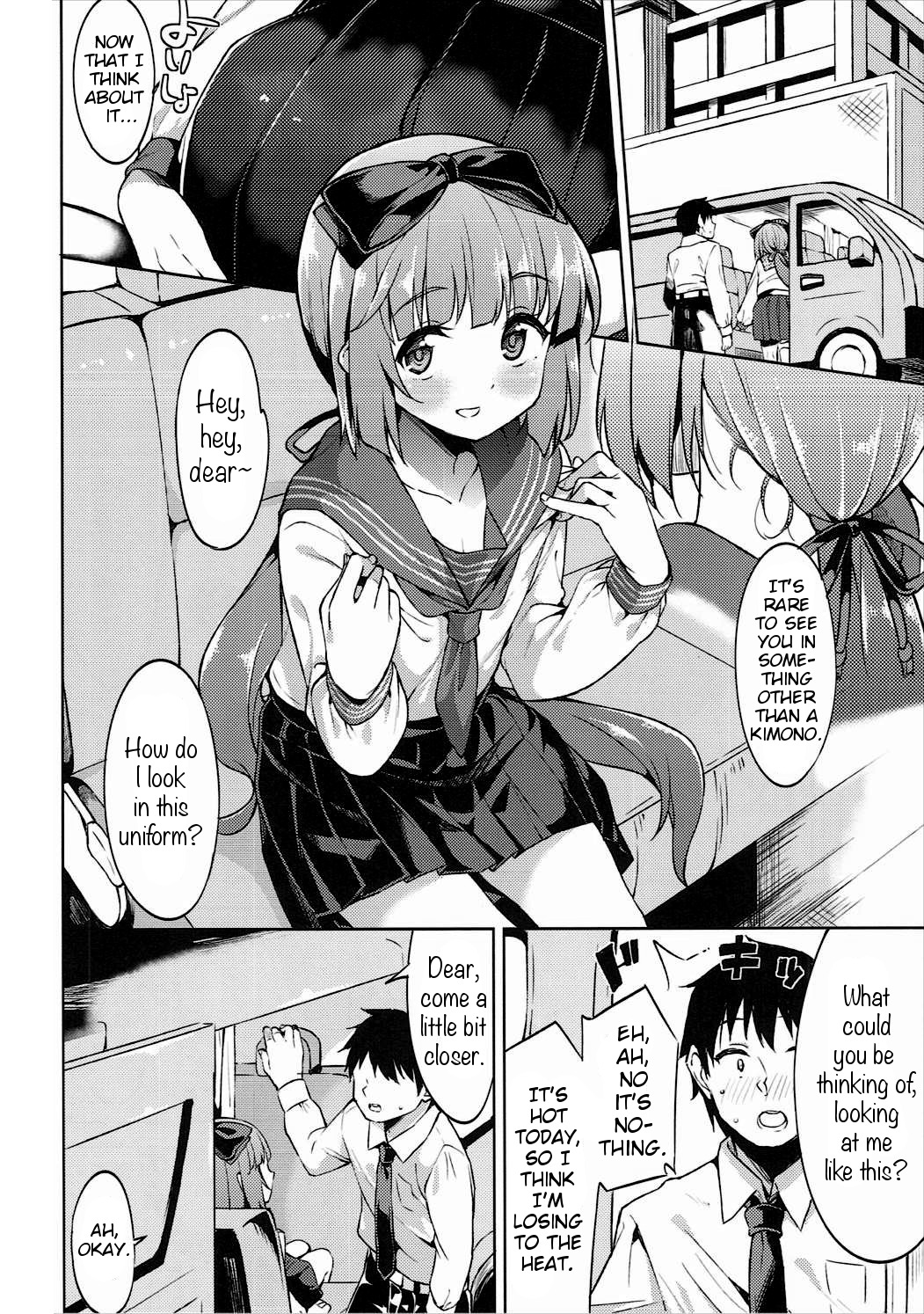 Yorita Yoshino to Shachuu de Ichaicha Suru Hon | Making Out and Fucking Yorita Yoshino in a car page 4 full