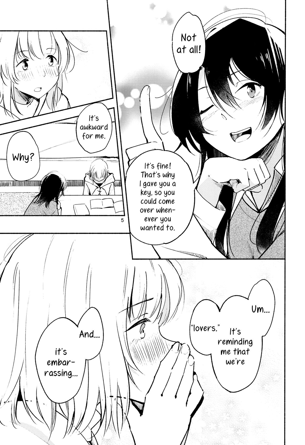Shiori no Inai Heya -Invitation- | A Room Without Shiori  Invitation  =TV & Yuri-ism= page 5 full
