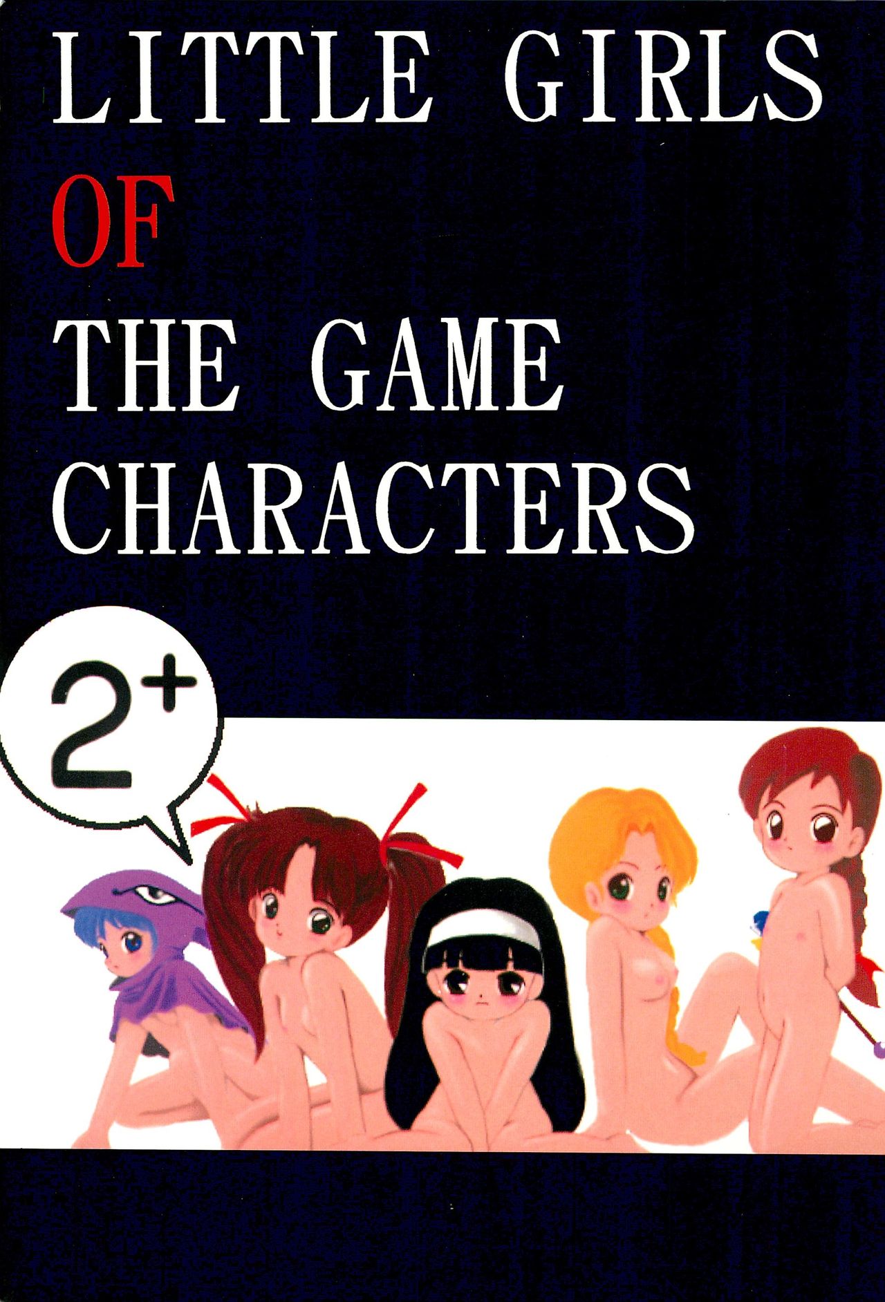 LITTLE GIRLS OF THE GAME CHARACTERS 2+ page 1 full