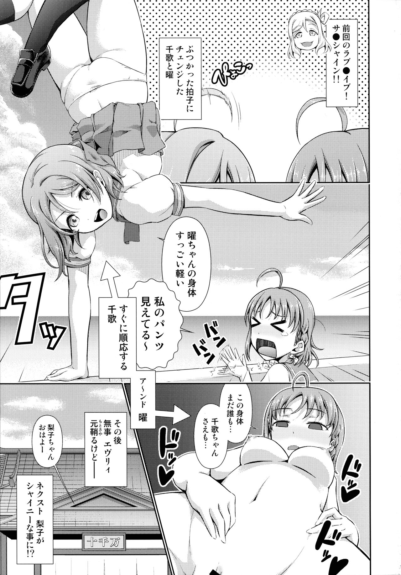 Chika-chan no Karada de Onanie no Toriko Riko Please page 3 full