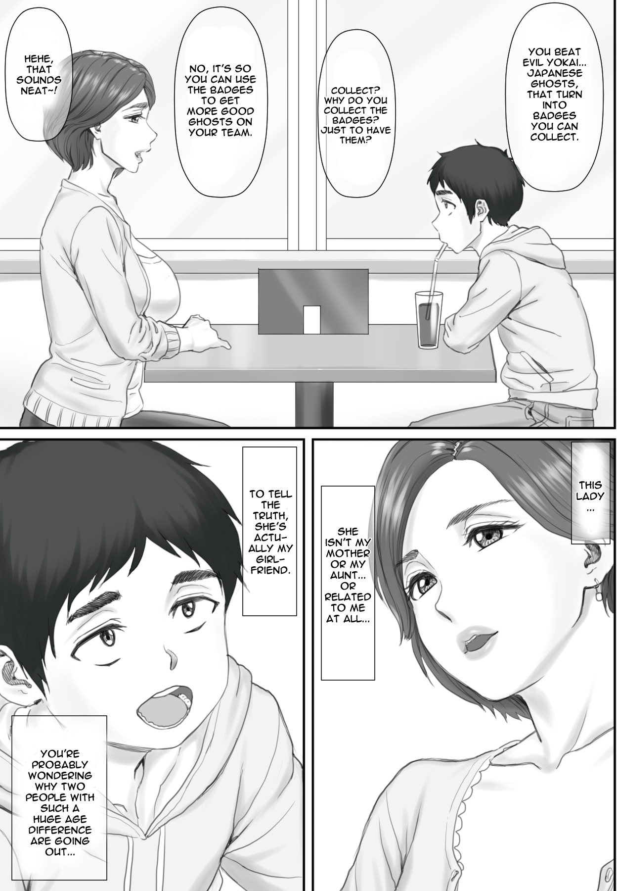 Boku no Kanojo wa 40-sai no Hitozuma de Mama no Tomodachi | My Girlfriend is my mom's friend - A 40 year old housewife page 5 full