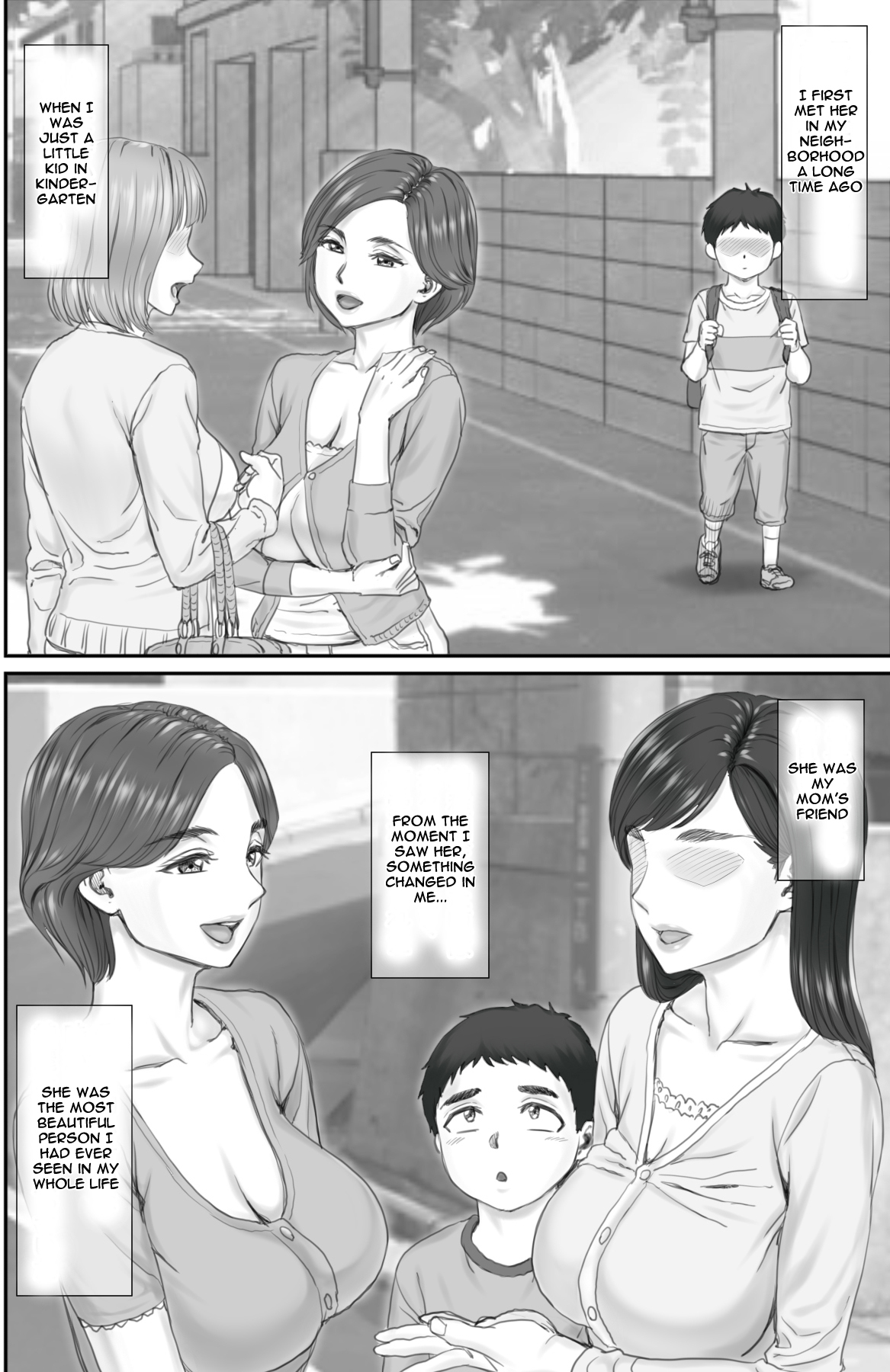 Boku no Kanojo wa 40-sai no Hitozuma de Mama no Tomodachi | My Girlfriend is my mom's friend - A 40 year old housewife page 6 full