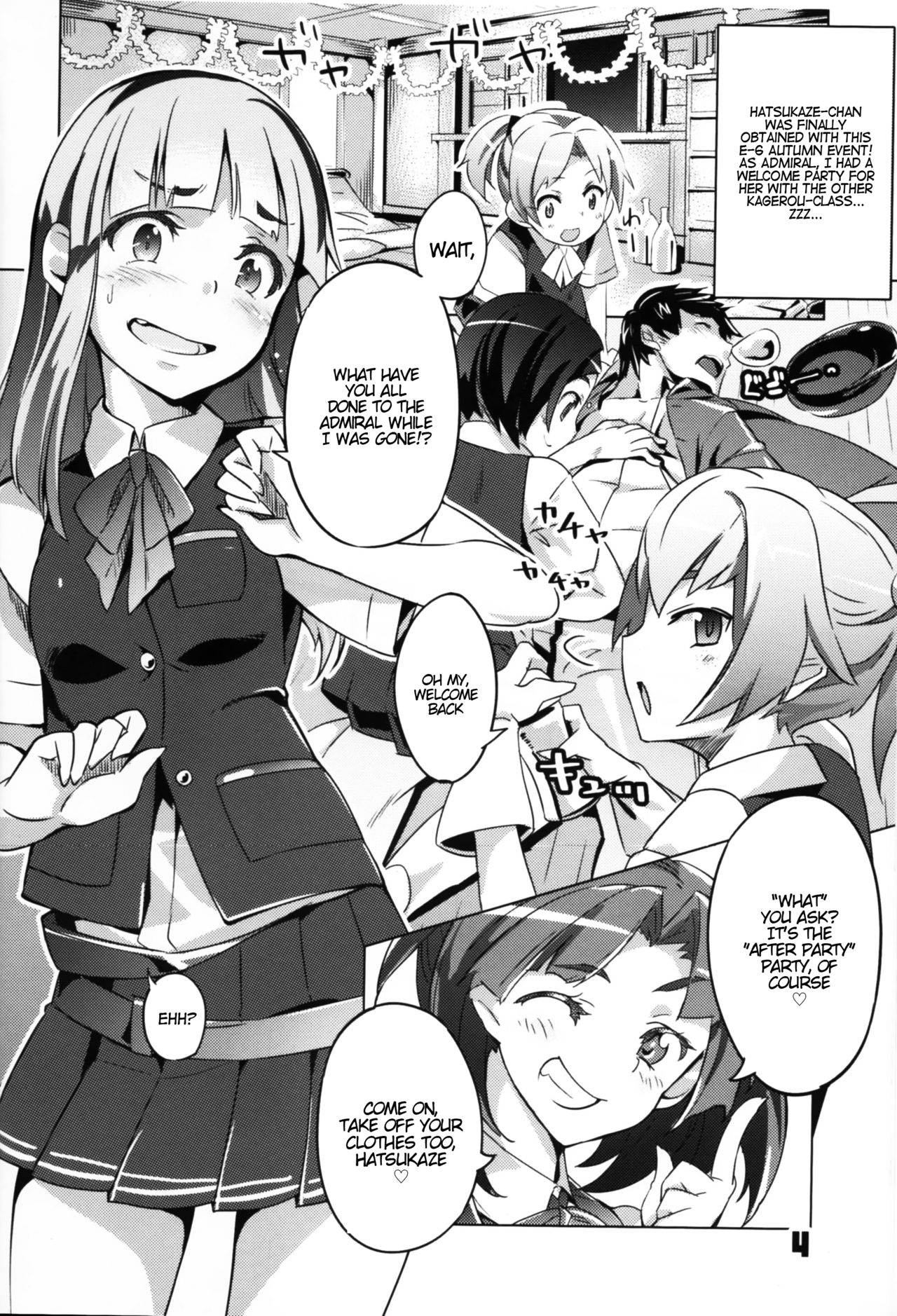 Wellcam! Hatsukaze-chan no Kangeikai page 3 full