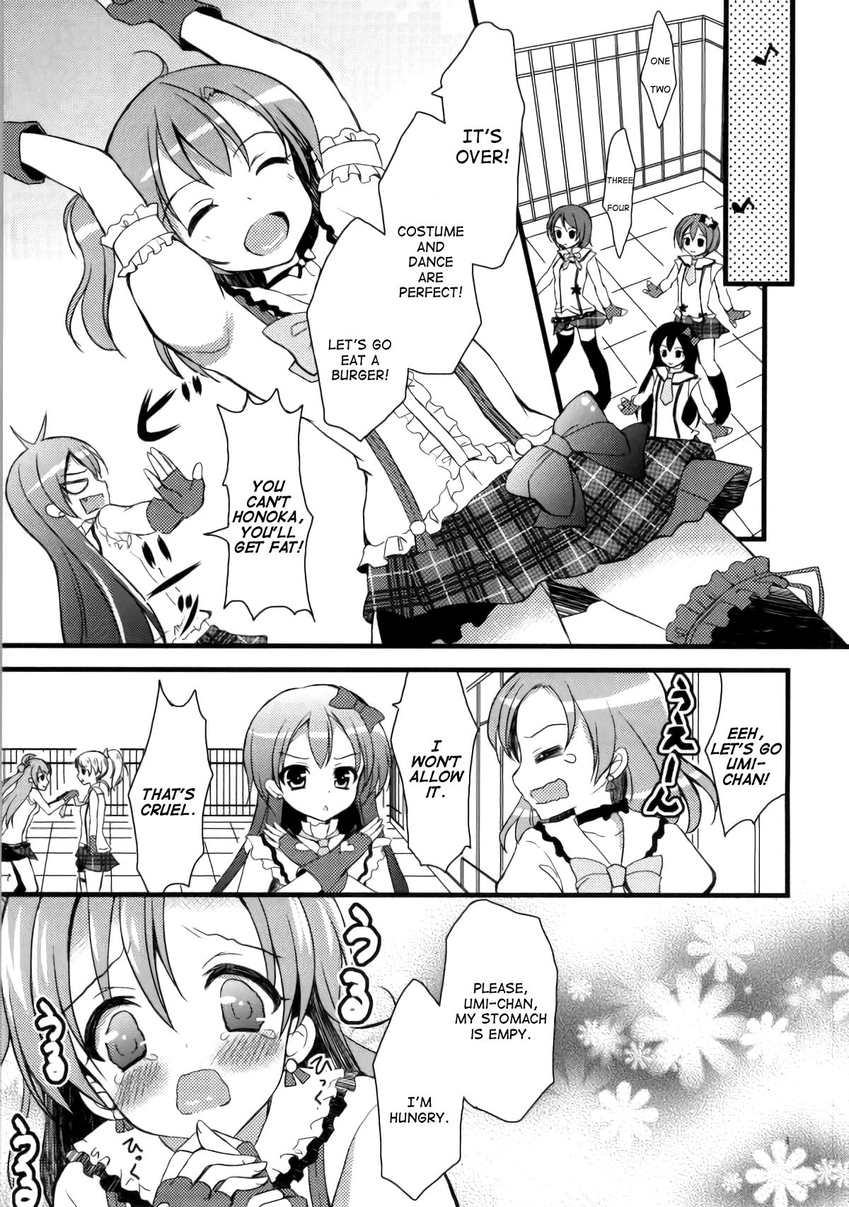 Honoka no Koto o Omoinagara Onanie Shite Itara Fan ni Okasarechatta Umi-chan page 2 full