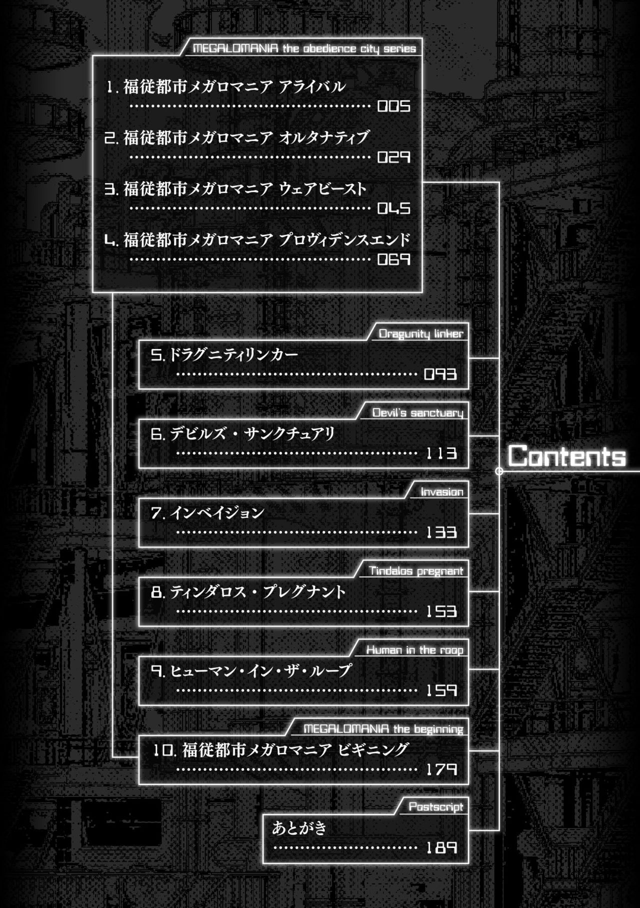 Fukujuu Toshi Megalomania - MEGALOMANIA THE OBEDIENCE CITY page 4 full