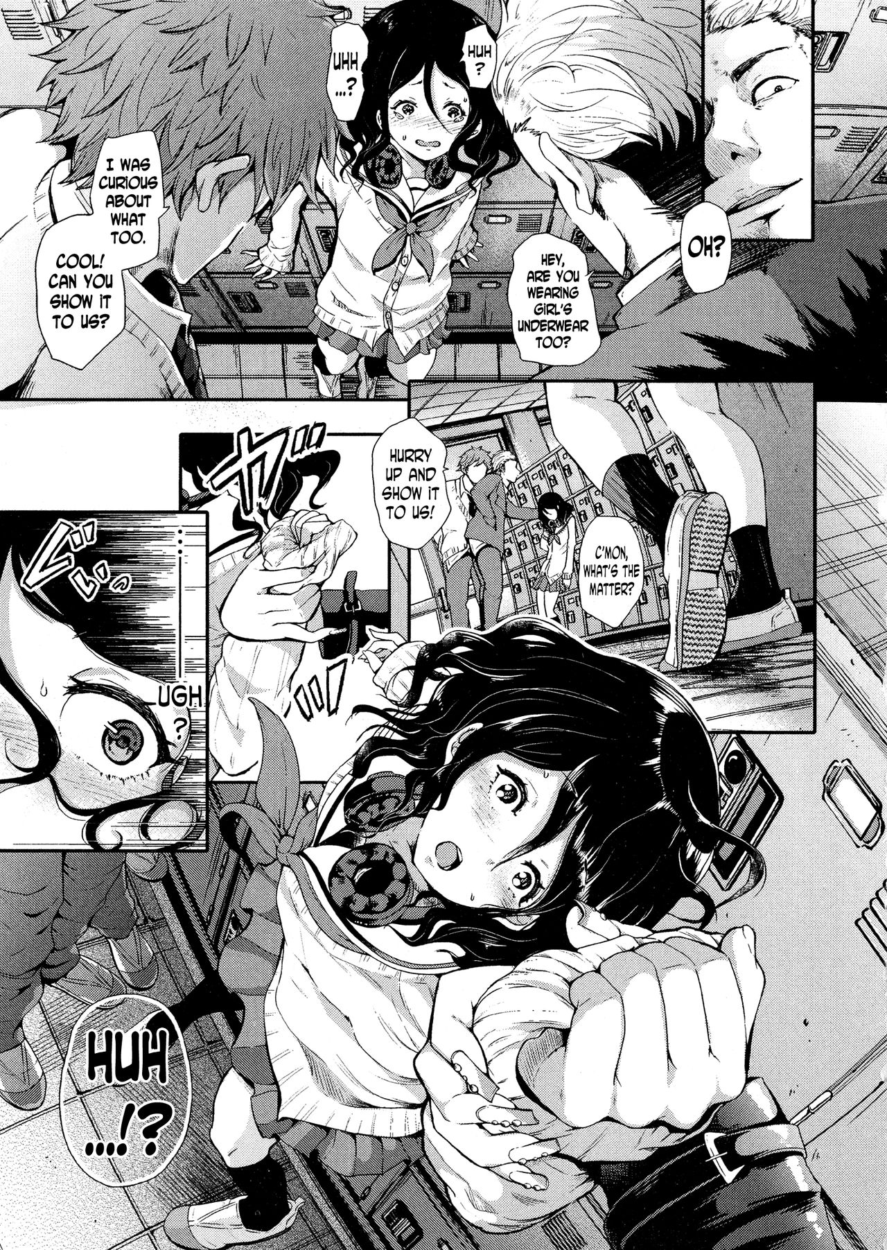 Josou Kouhai-kun x Otokogirai-chan | Crossdressed Kouhai-kun x Man-Hater -chan page 7 full