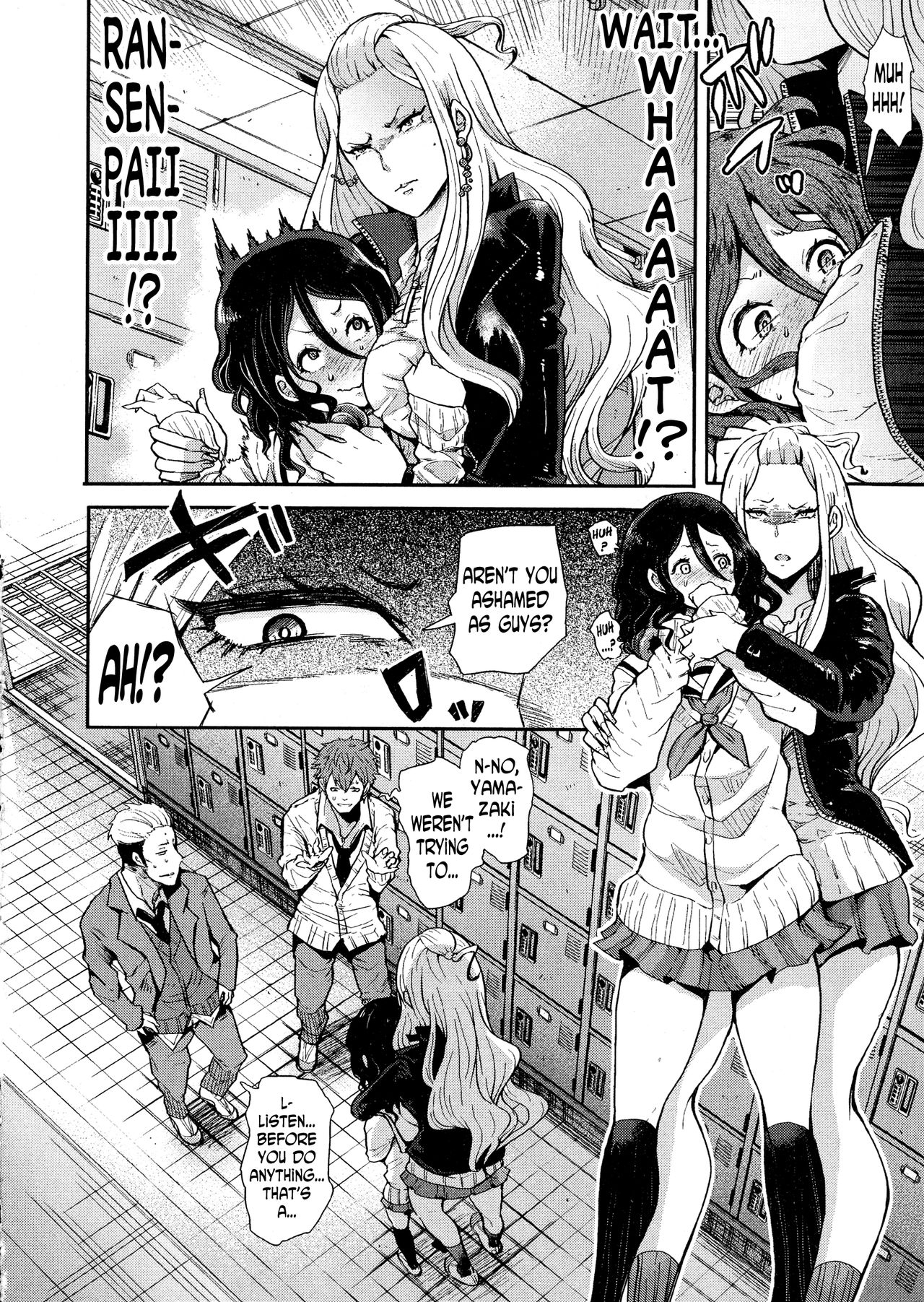 Josou Kouhai-kun x Otokogirai-chan | Crossdressed Kouhai-kun x Man-Hater -chan page 8 full