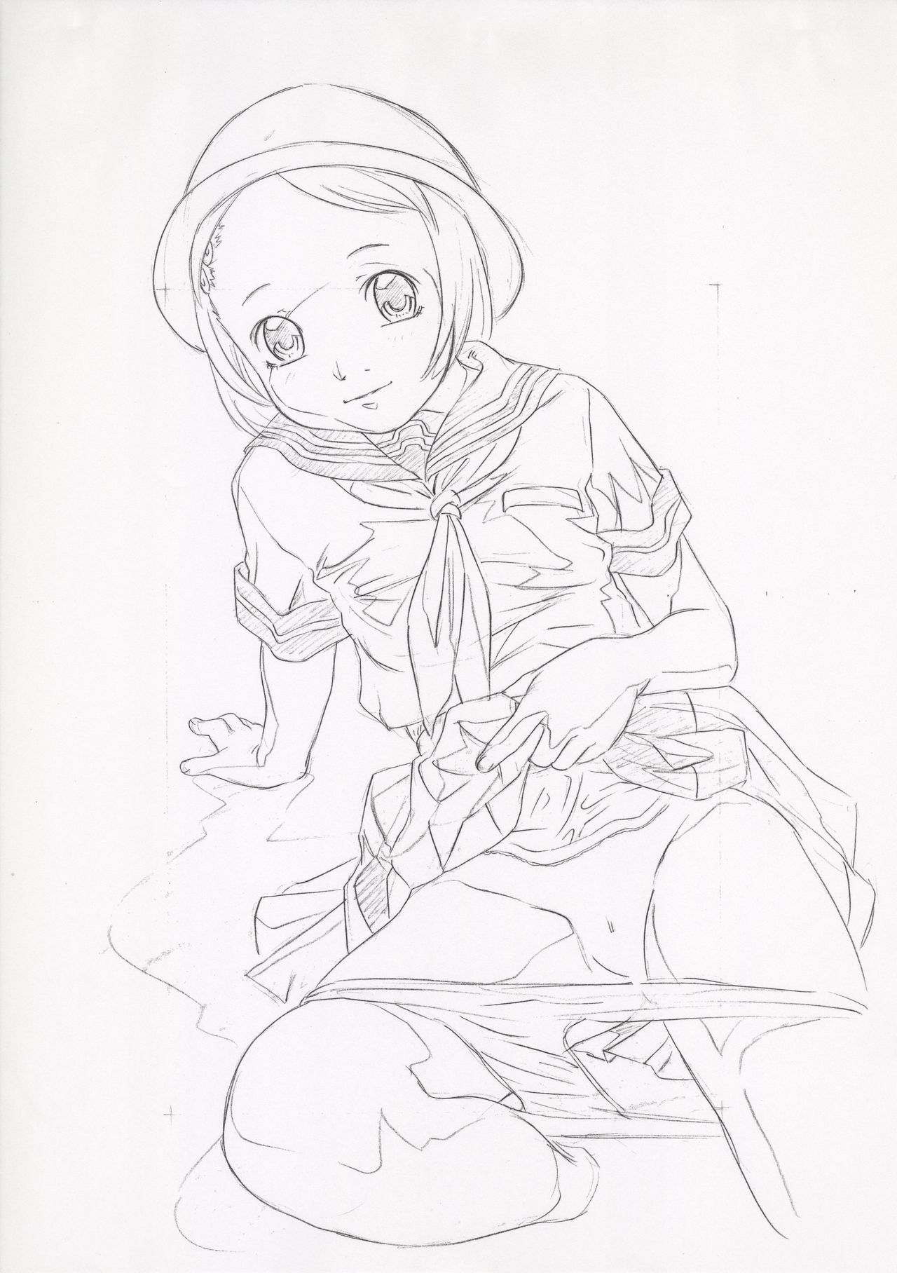 Original Rough Gen Copy Shuu 2002/06/16 Sankuri June-gou page 6 full