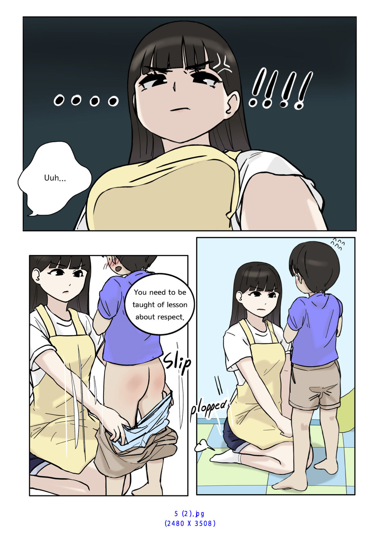 spanking - Oshiritataki page 9 full