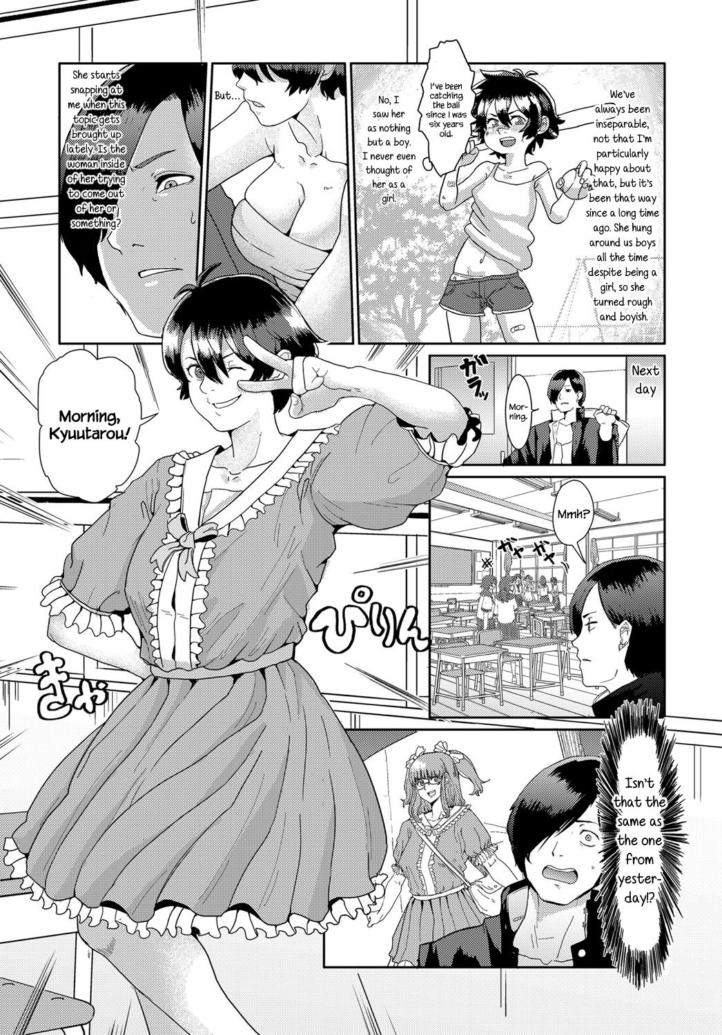 Bankara-chan Joshiryoku Up Daisakusen | The Tomboy’s Girly Power Up ♥ Plan page 5 full