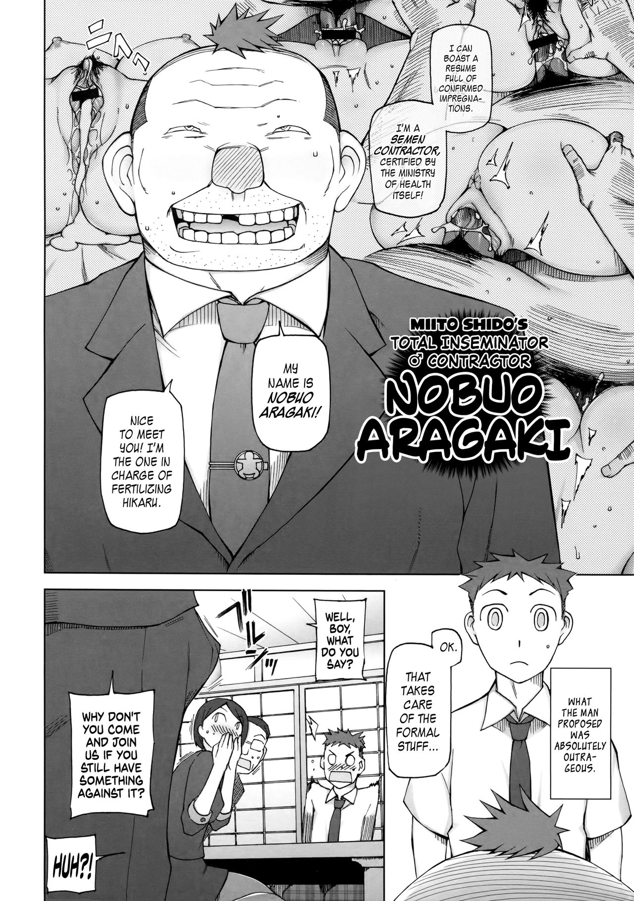 Zettai Jusei ♂ Ukeoinin Niigaki Nobuo | Total Inseminator ♂ Contractor Nobuo Aragaki   =LWB= page 2 full