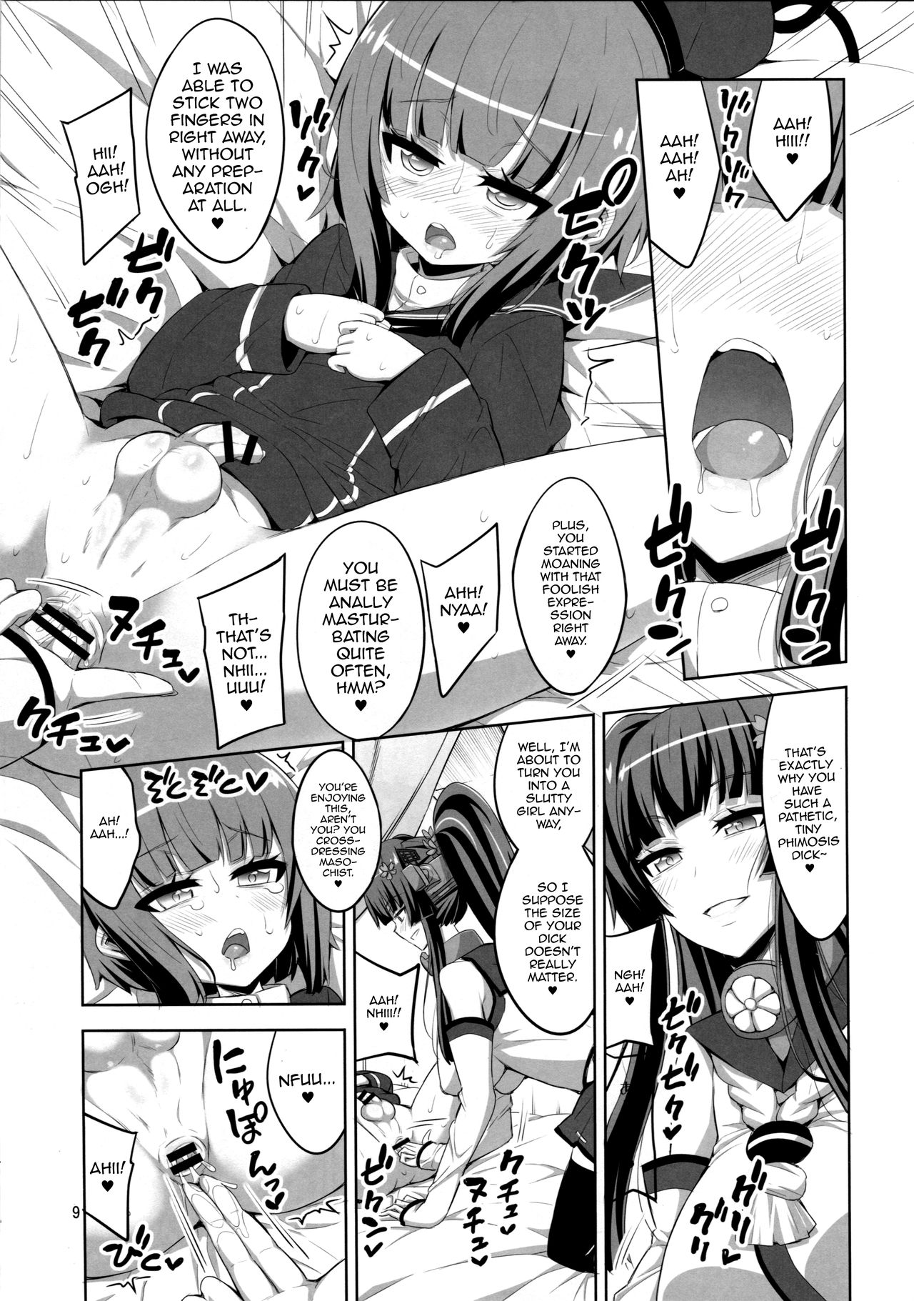 Futanari Onee-san x Otokonoko Cosplayer ♥ Mesu Ochi Choukyou Part 2 page 8 full