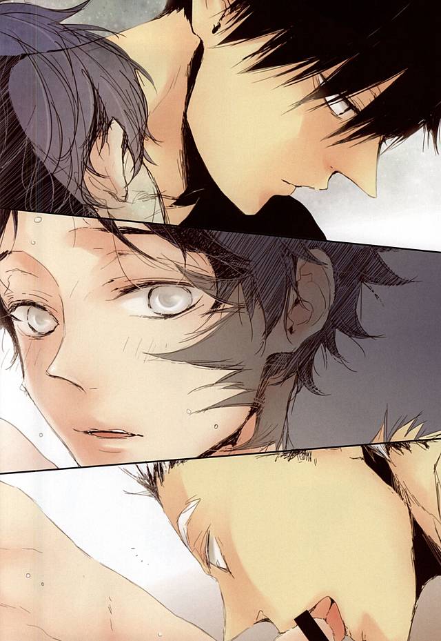 黒+兎×赤 3P page 5 full